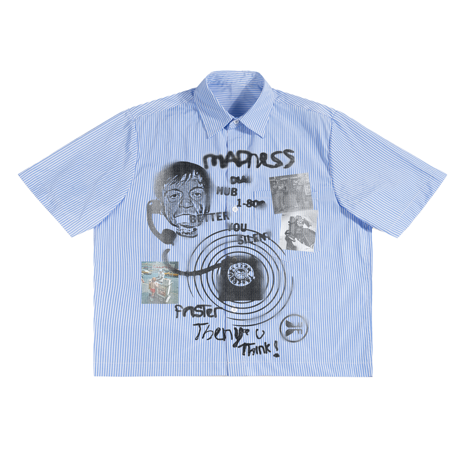 1-800 Madness Boxy Button Up