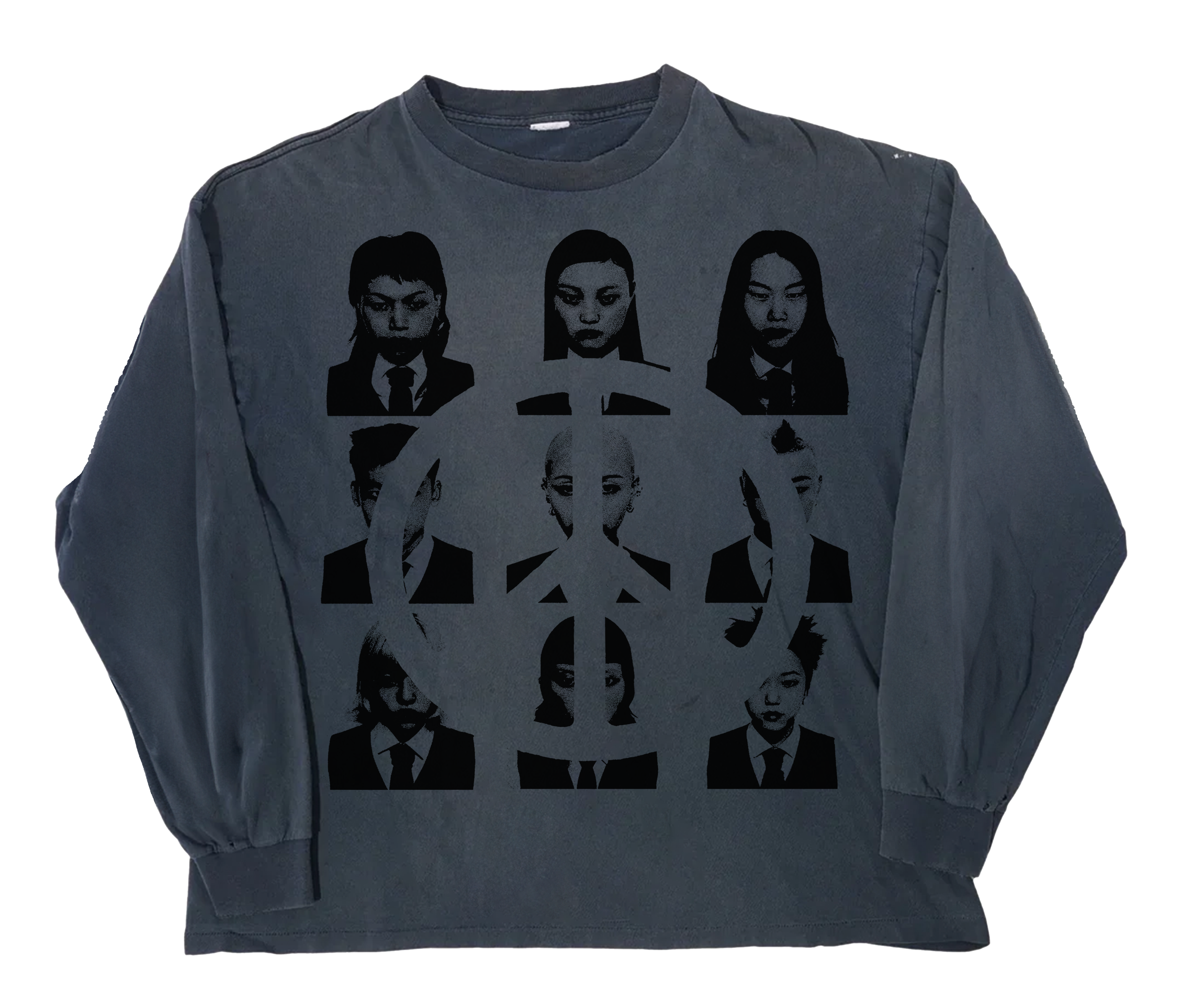 Faces Vintage Long Sleeve Tee