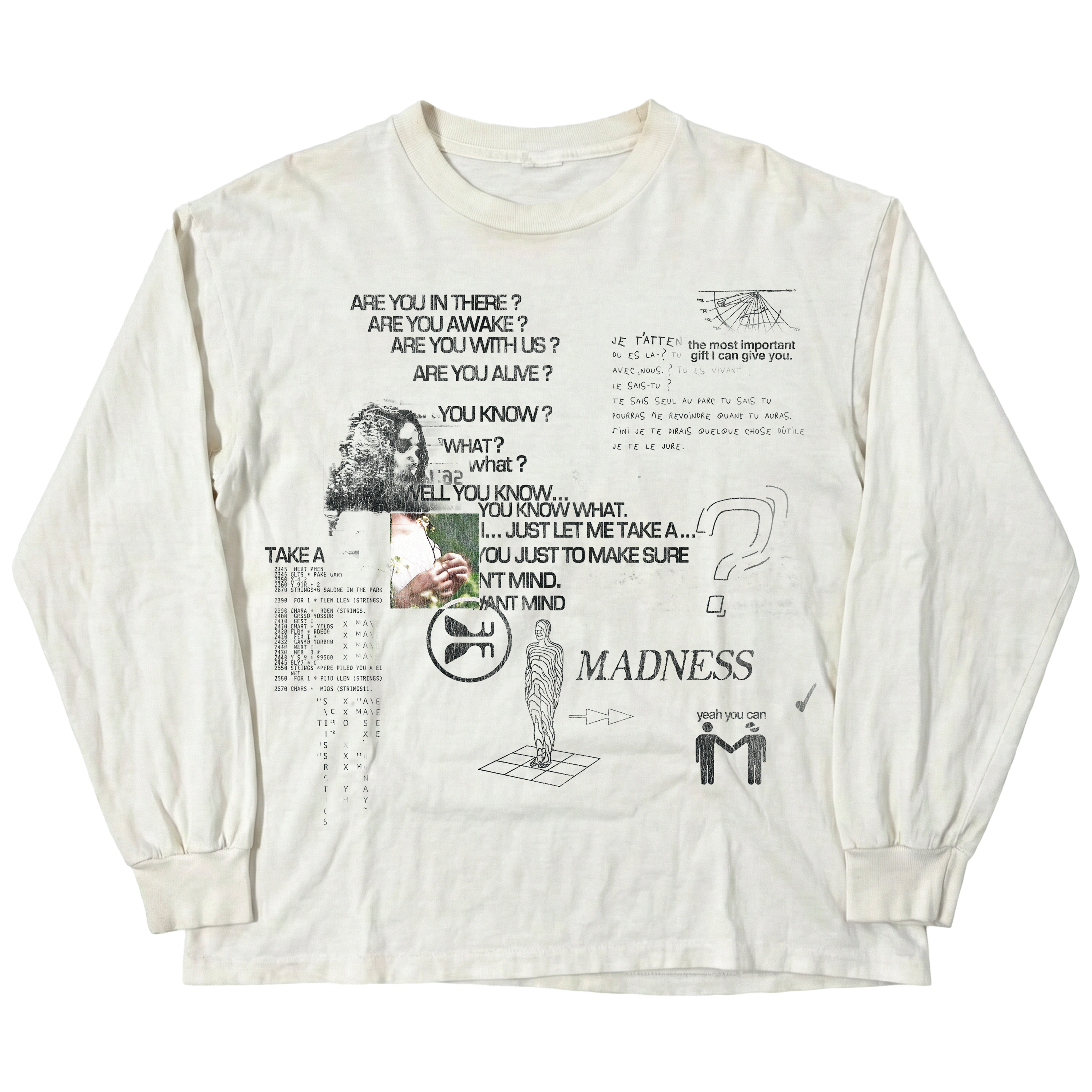 Awake L/S Tee - White