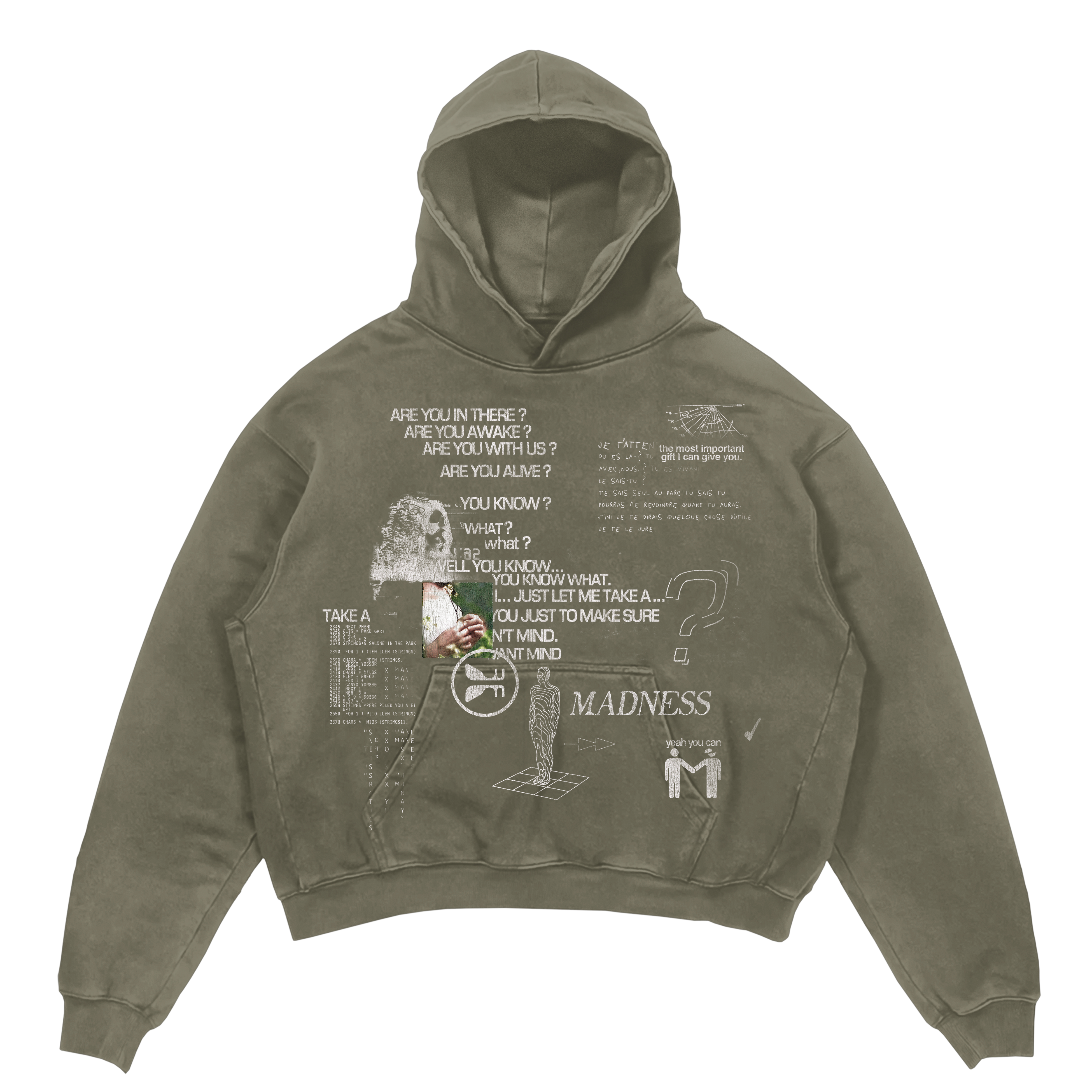 Awake Hoodie - Olive