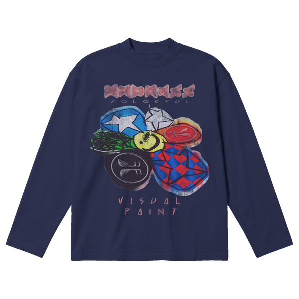 Visual Paint Baggy L/S Tee