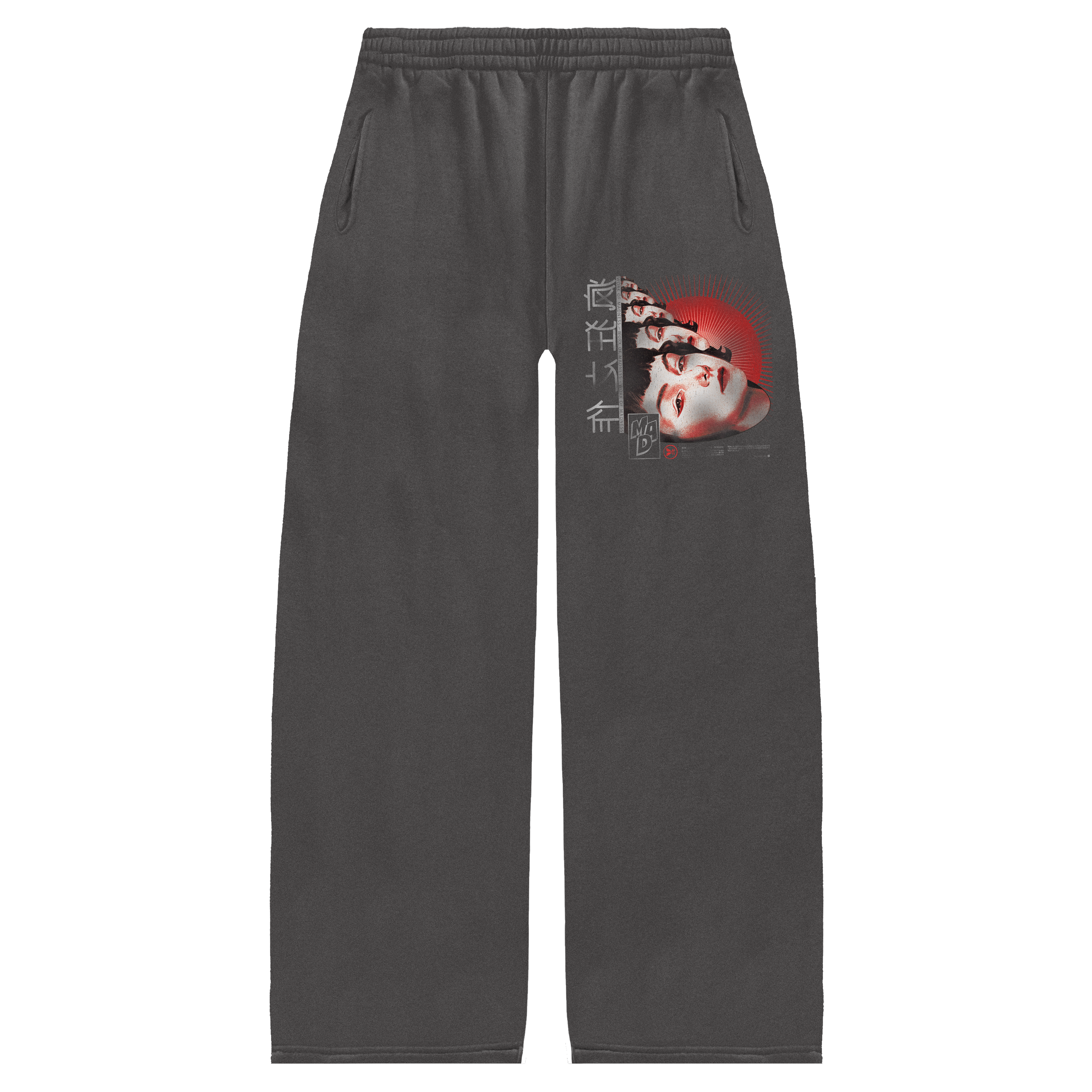 Deja Vu Baggy Sweatpants - Grey