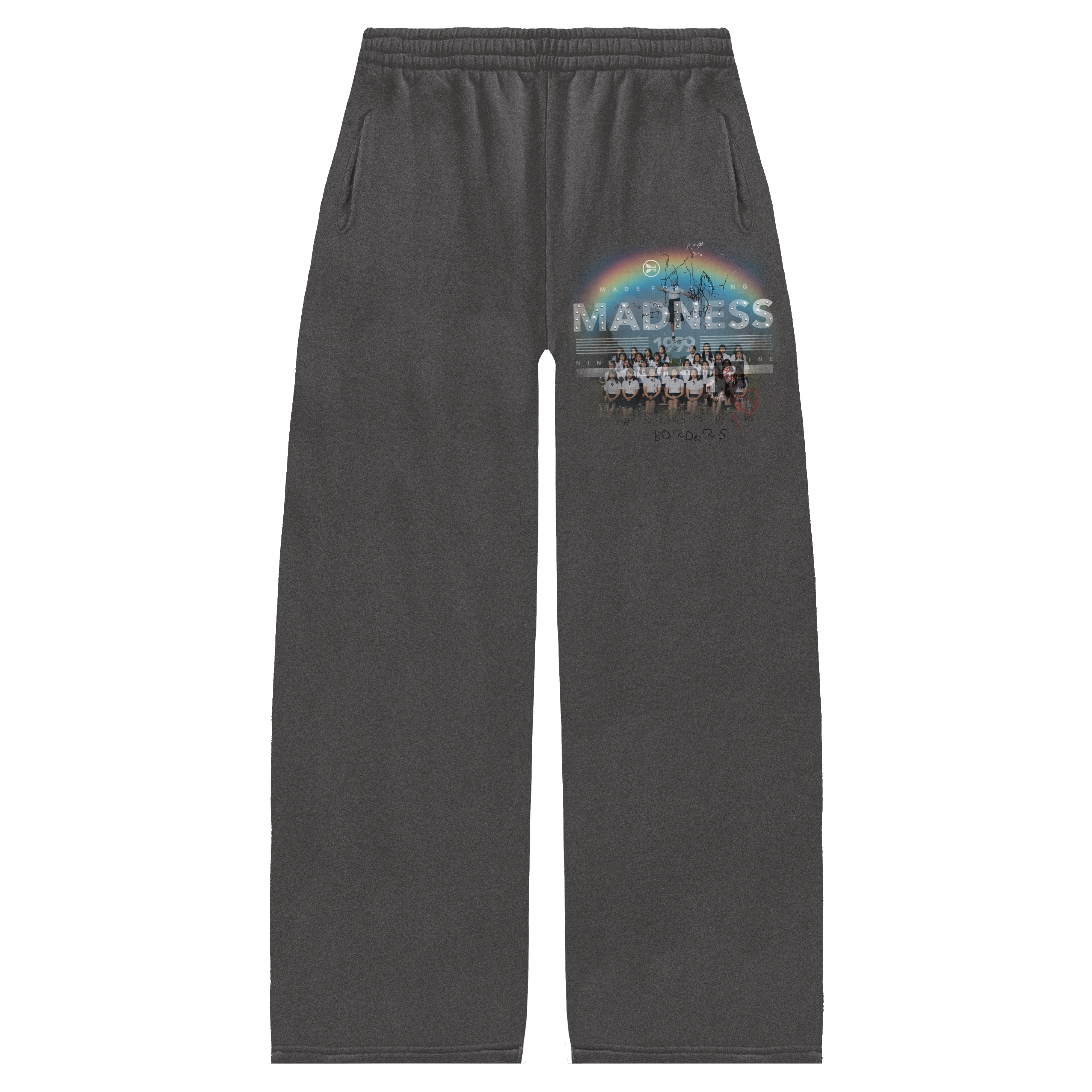 Detention Baggy Sweatpants - Grey