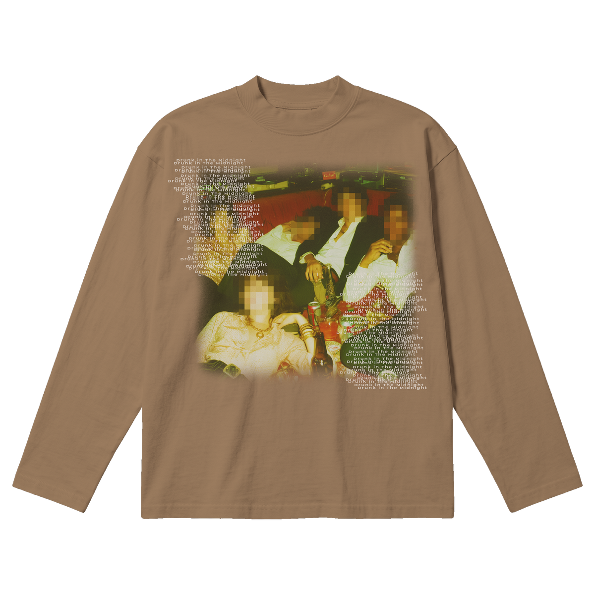 Mafia Baggy L/S Tee - Latte
