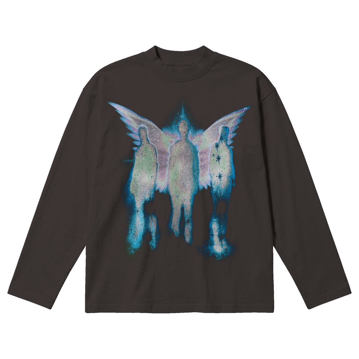 Messiah Baggy L/S Tee - Off Black