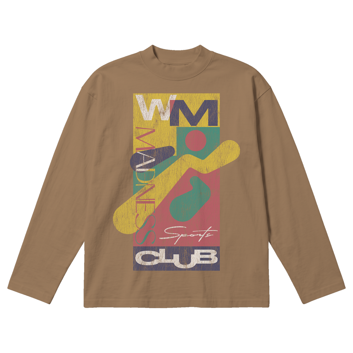 Sports Club Baggy L/S Tee - Latte