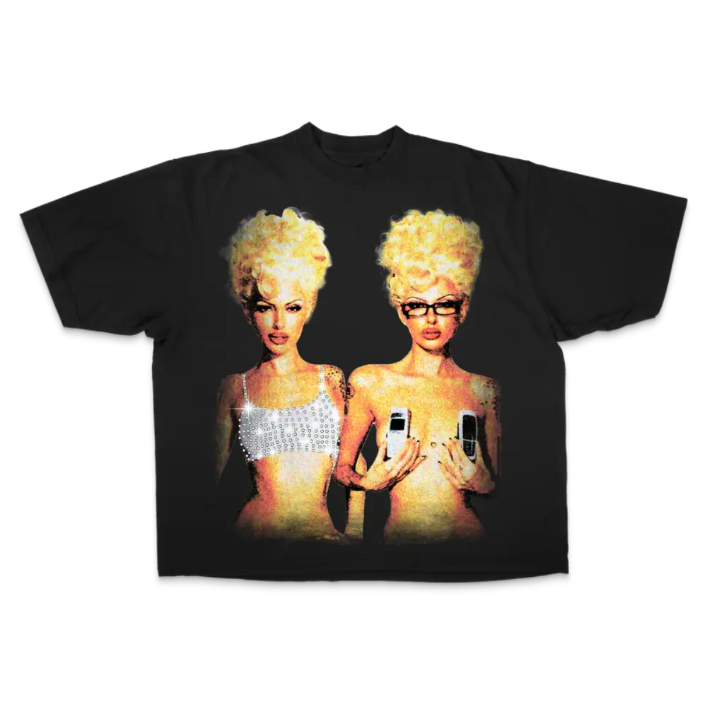 Blondes Rhinestone Drop Tee WorksOfMadness