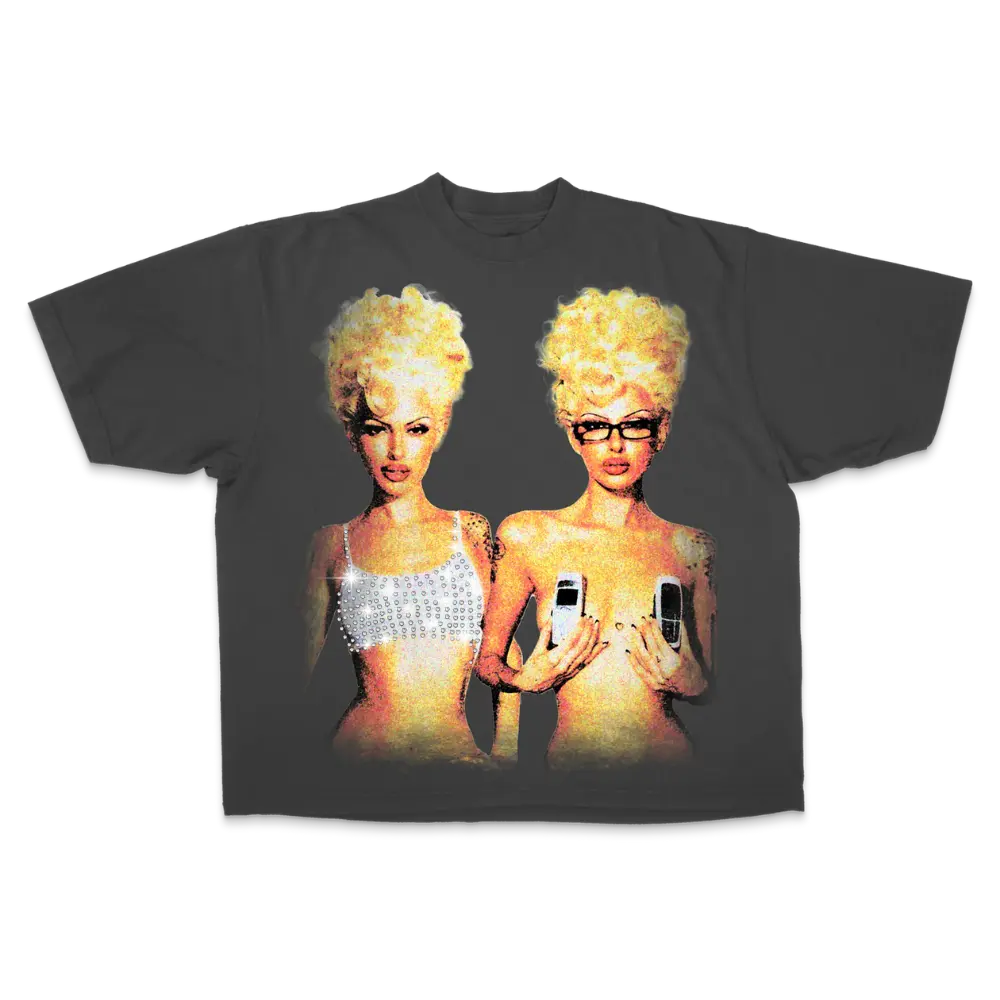 Blondes Rhinestone Drop Tee WorksOfMadness