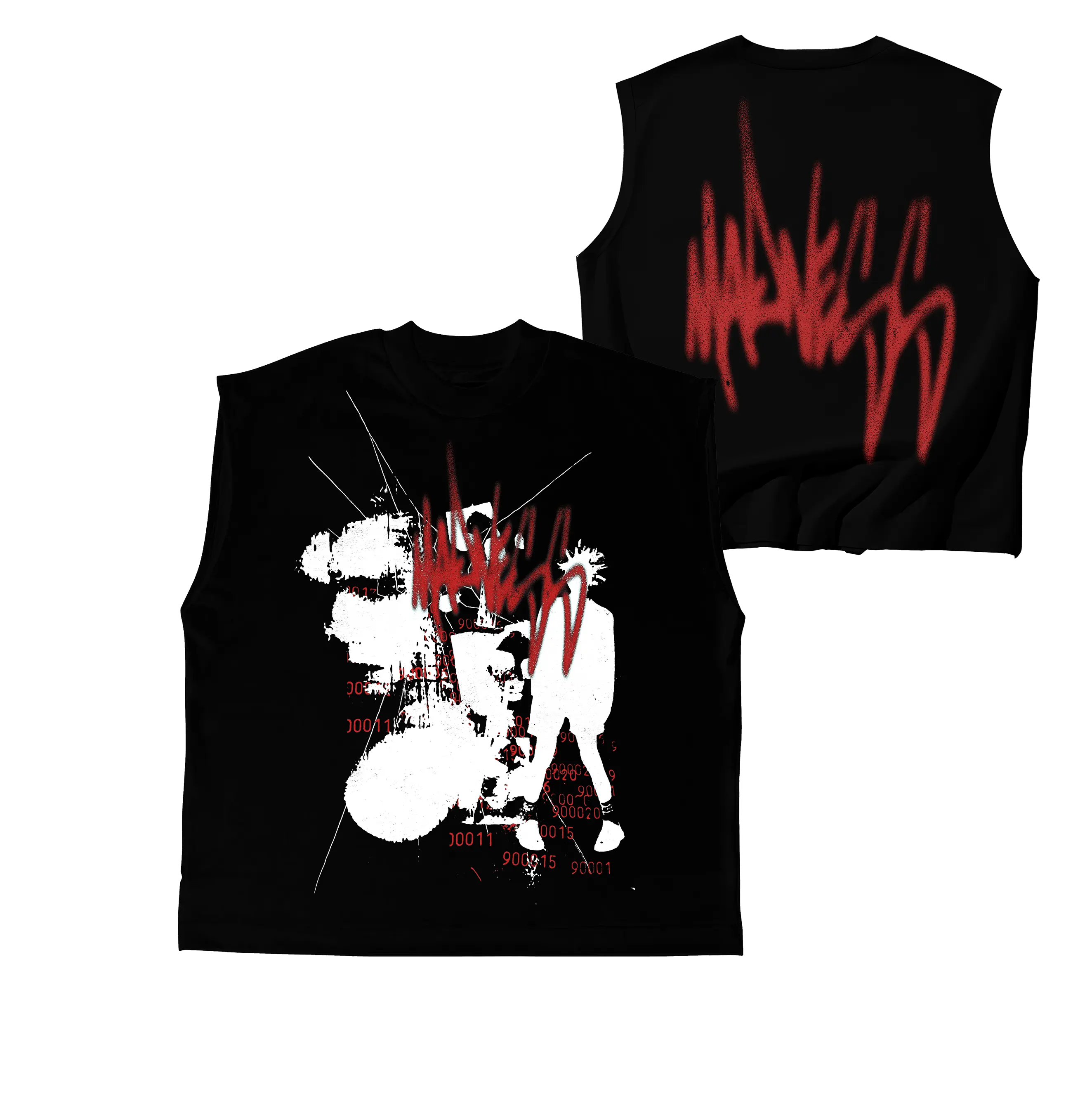 Bloody Madness Sleeveless Tee WorksOfMadness