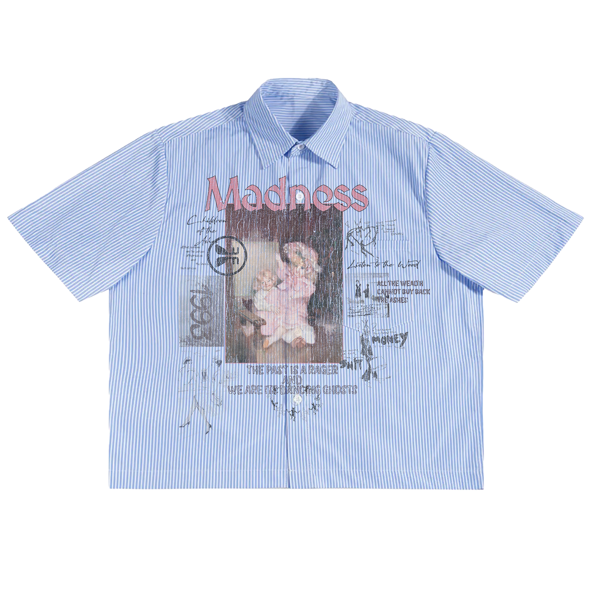 Ashes Boxy Button Up