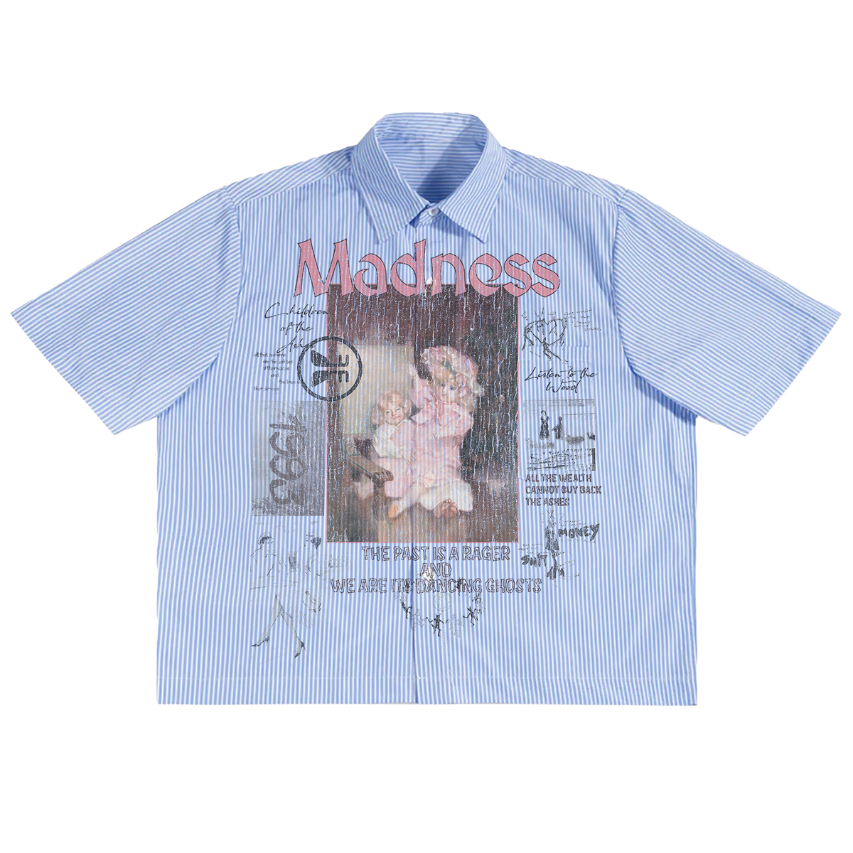 Ashes Boxy Button Up