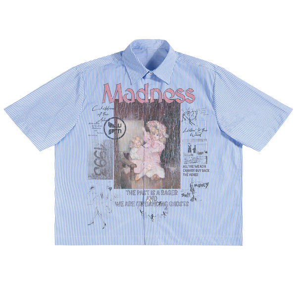 Ashes Boxy Button Up