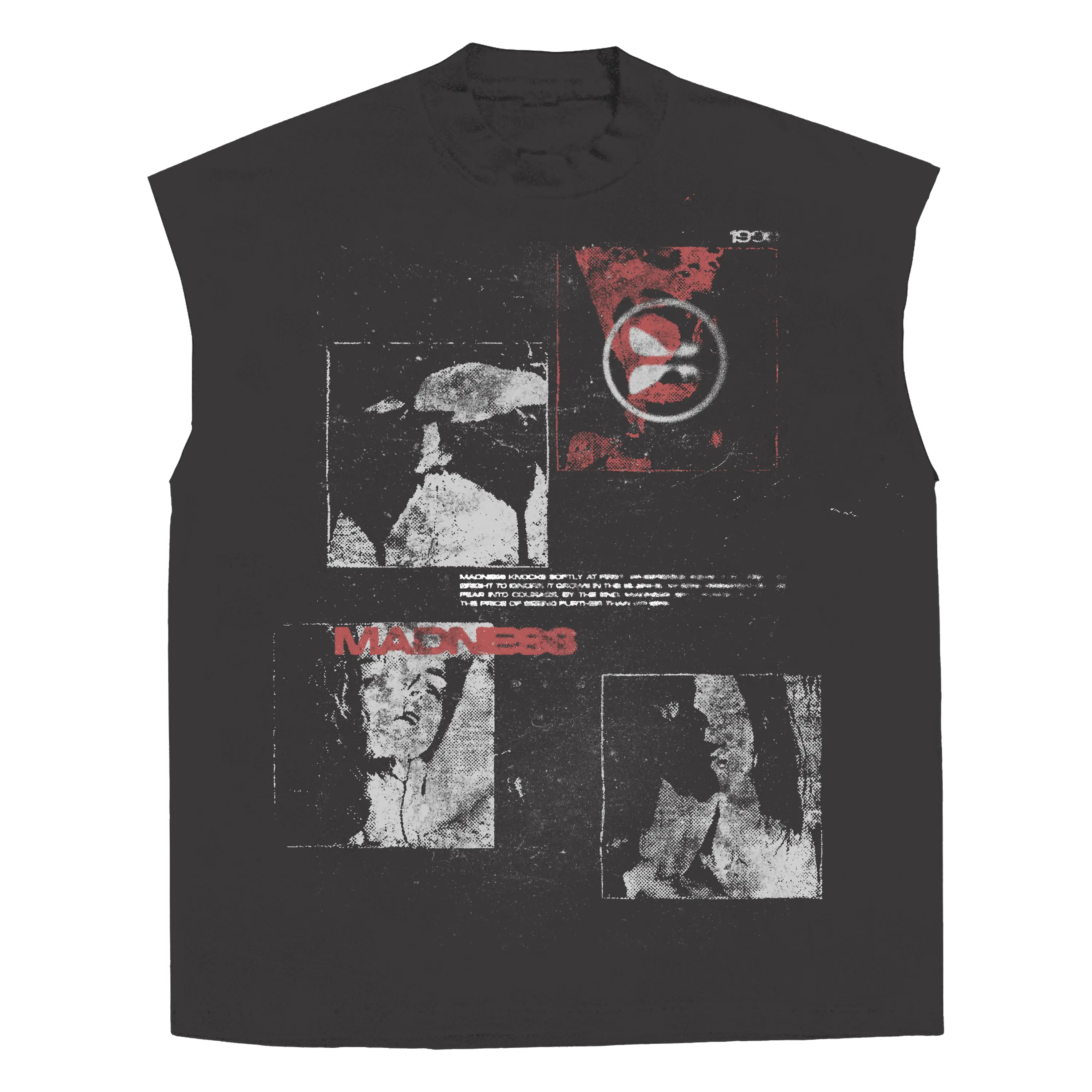 Broadcast Error Sleeveless Tee