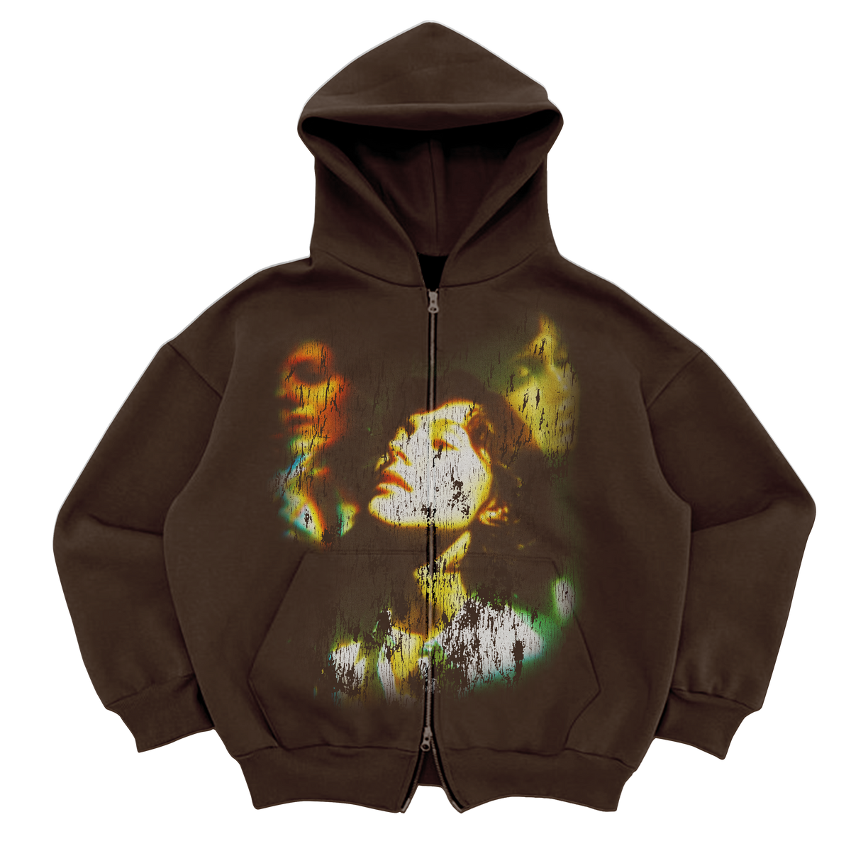Envision Zip Up - Brown