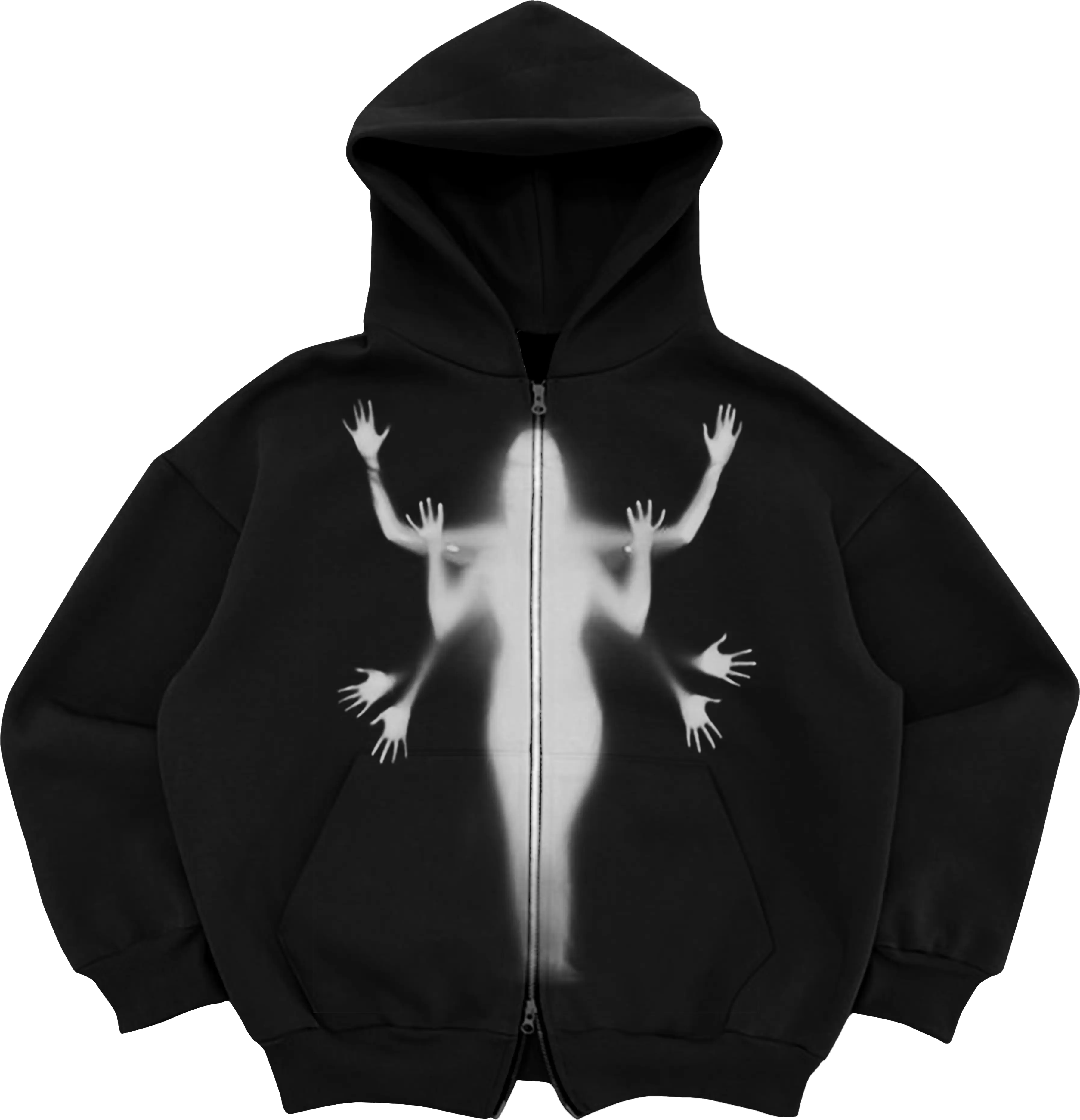 Captive Spirit Premium Zip Up WorksOfMadness