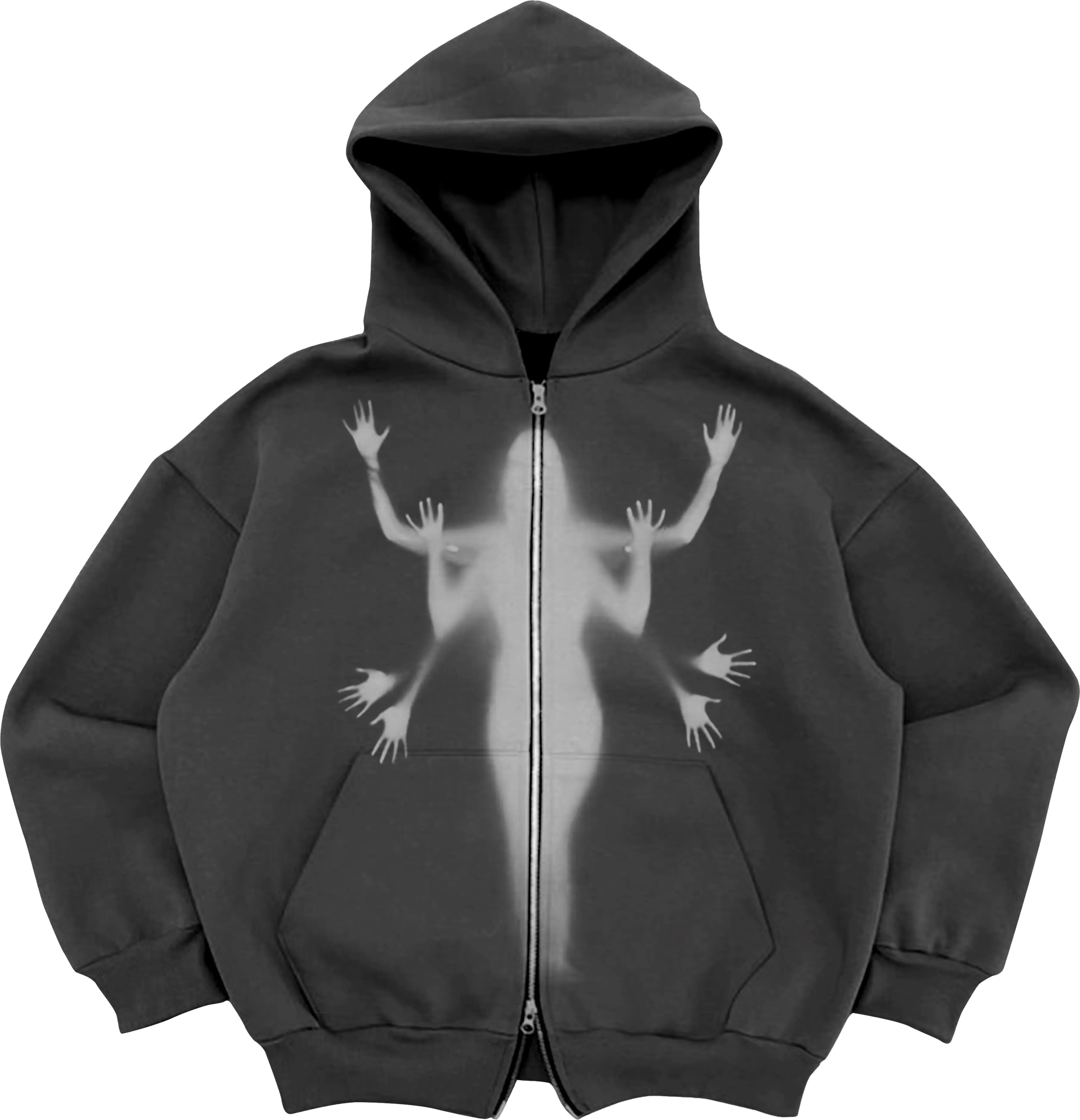 Captive Spirit Premium Zip Up WorksOfMadness