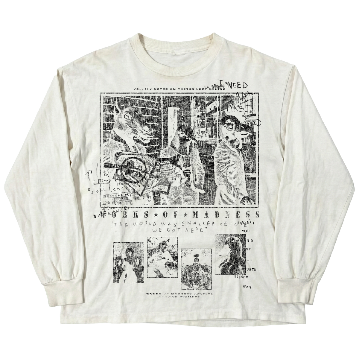 The Congregation L/S Tee - White
