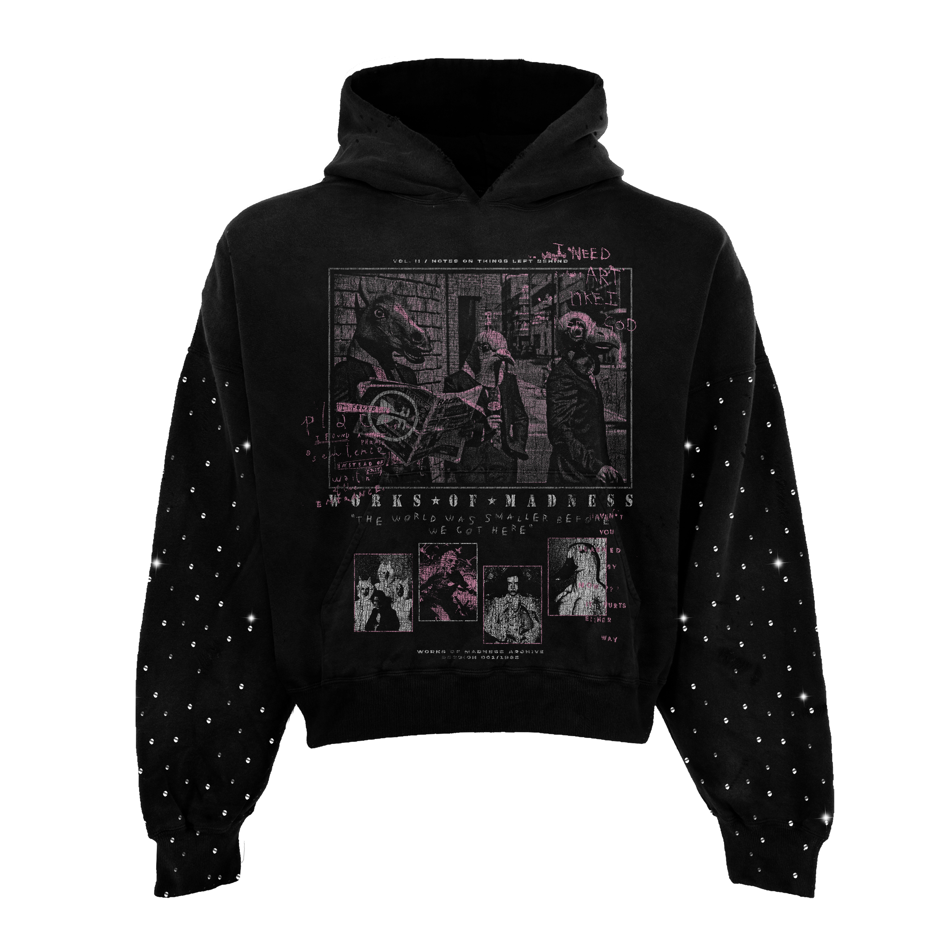 The Congregation Rhinestone Hoodie