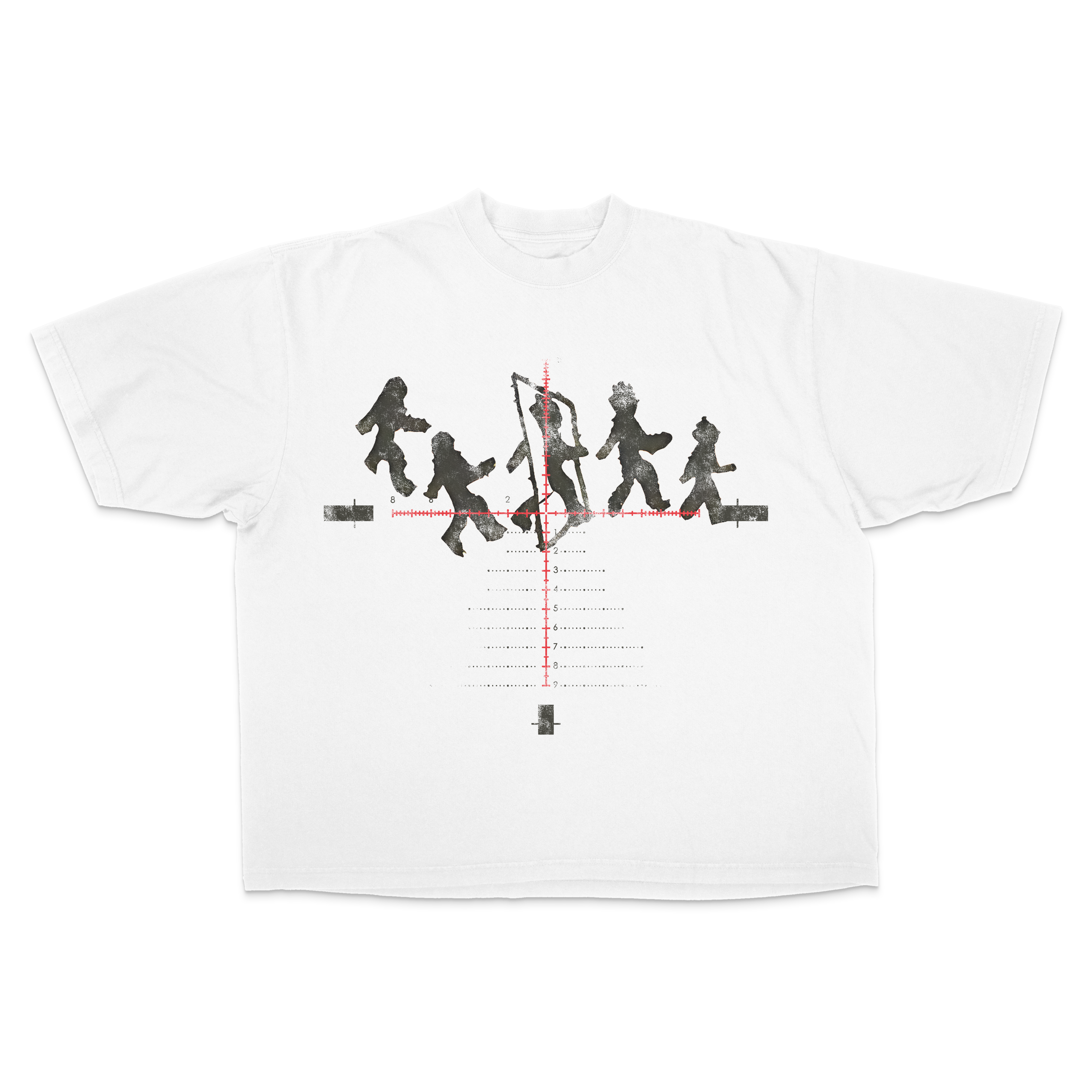 Crosshair Drop Shoulder Tee