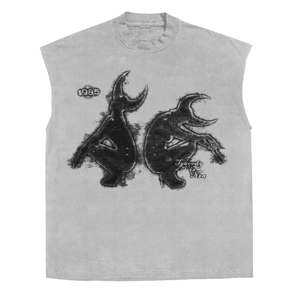 Demon Sleeveless Tee WorksOfMadness
