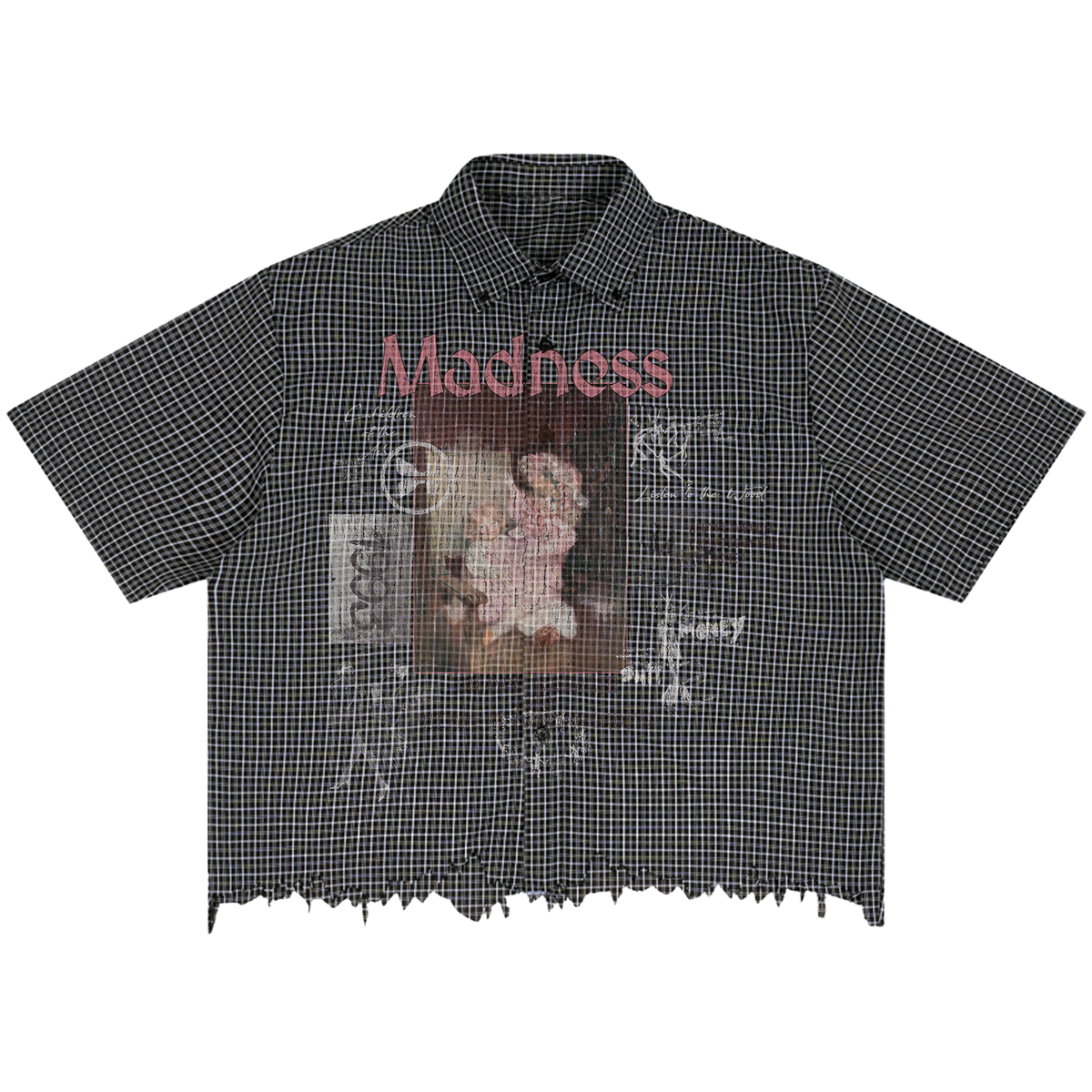 Ashes Distress Button Up