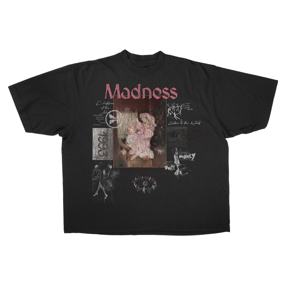 Ashes Drop Tee - Black