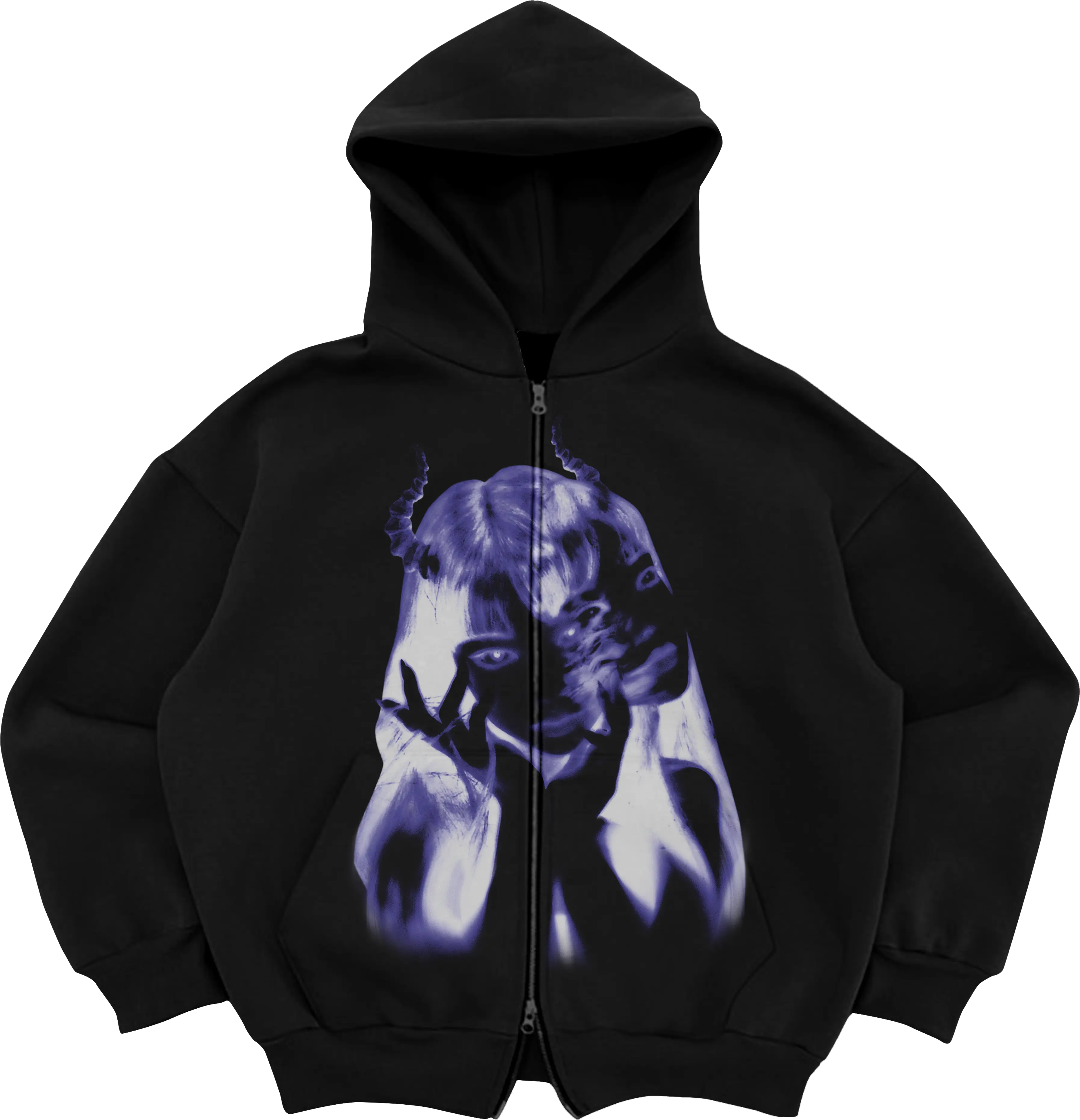 Dysmorphia Premium Zip Up WorksOfMadness