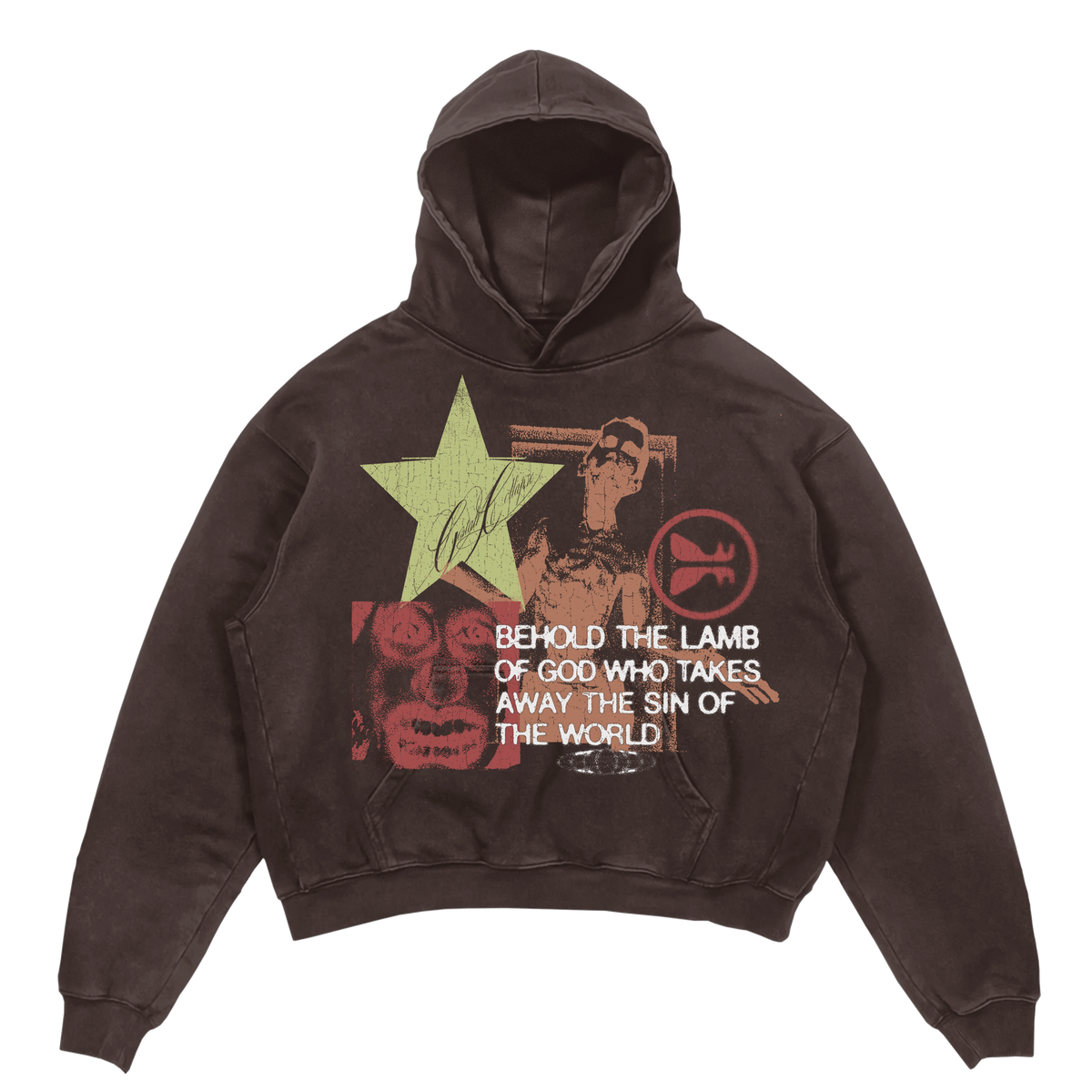 Expression Hoodie - Brown