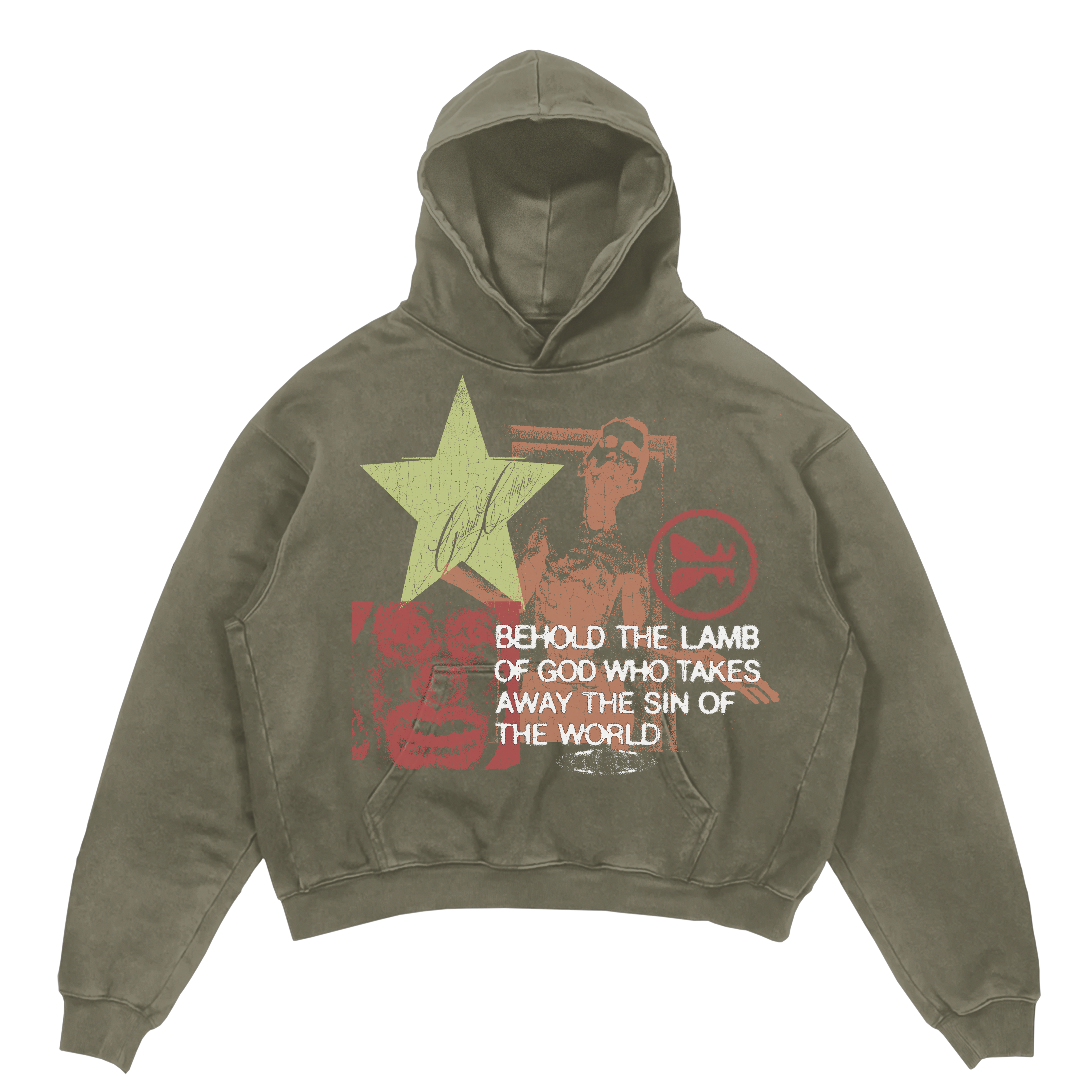 Expression Hoodie - Olive