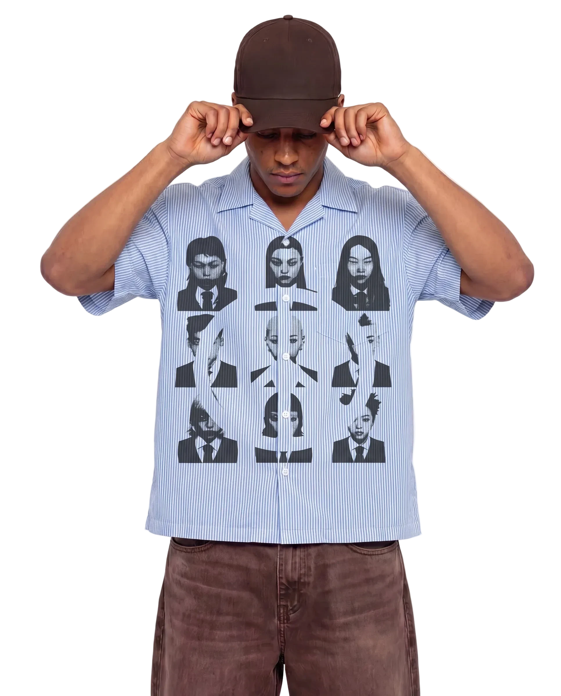 Faces Boxy Button Up
