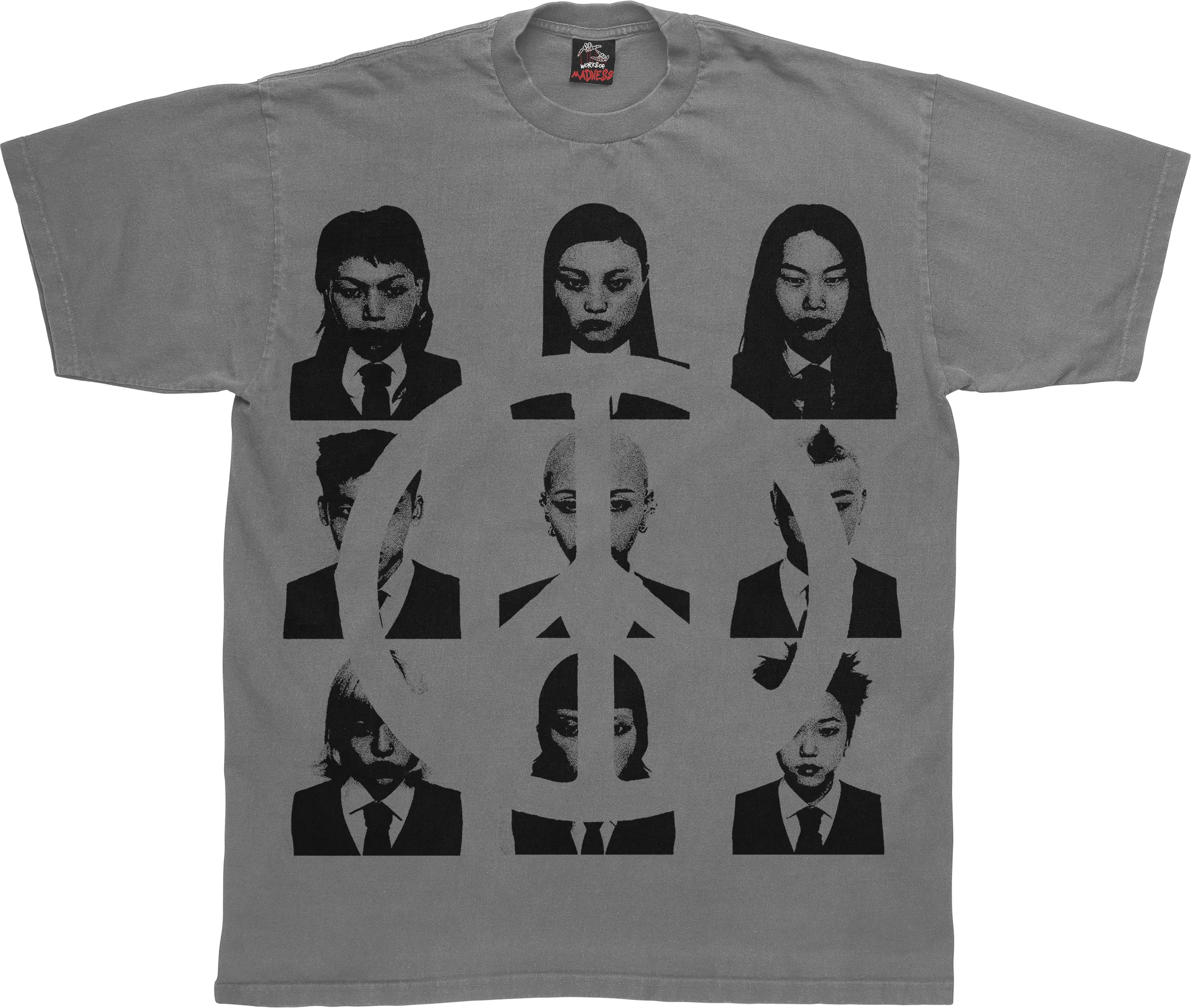 Faces Tee WorksOfMadness