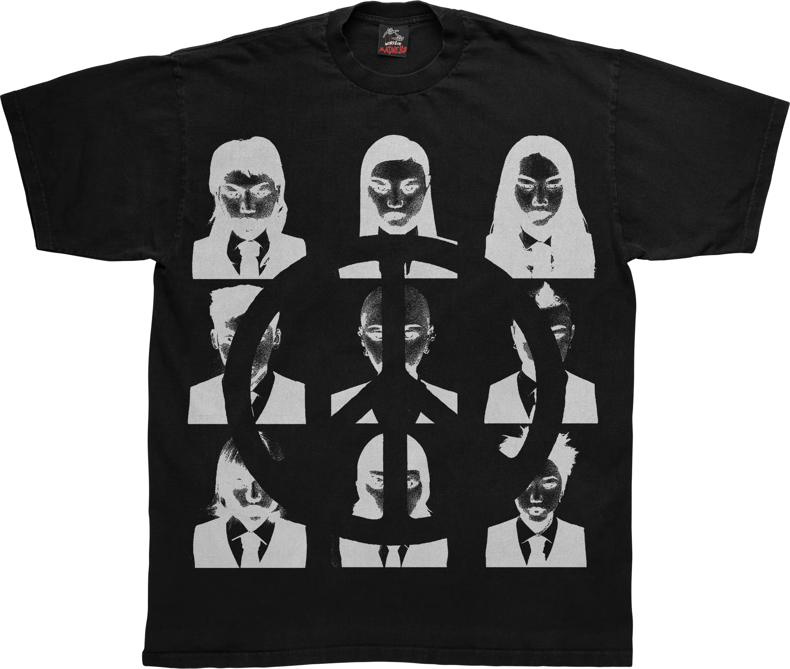 Faces Tee WorksOfMadness