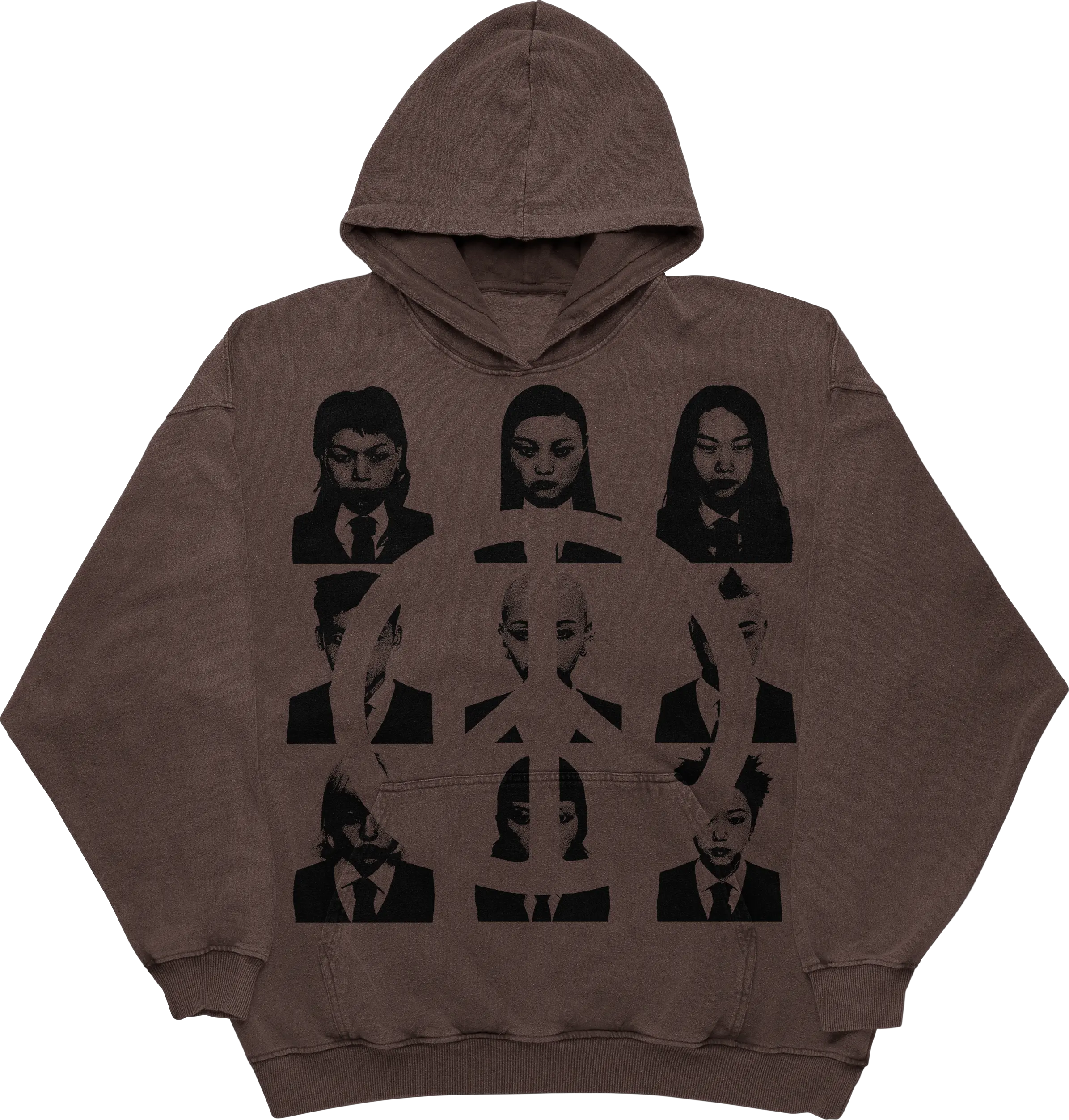 Faces hoodie WorksOfMadness