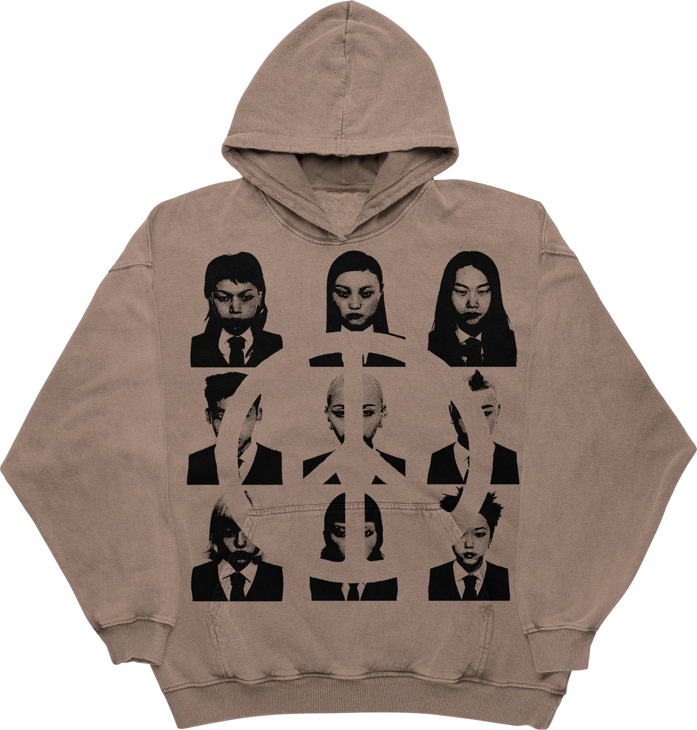 Faces hoodie WorksOfMadness