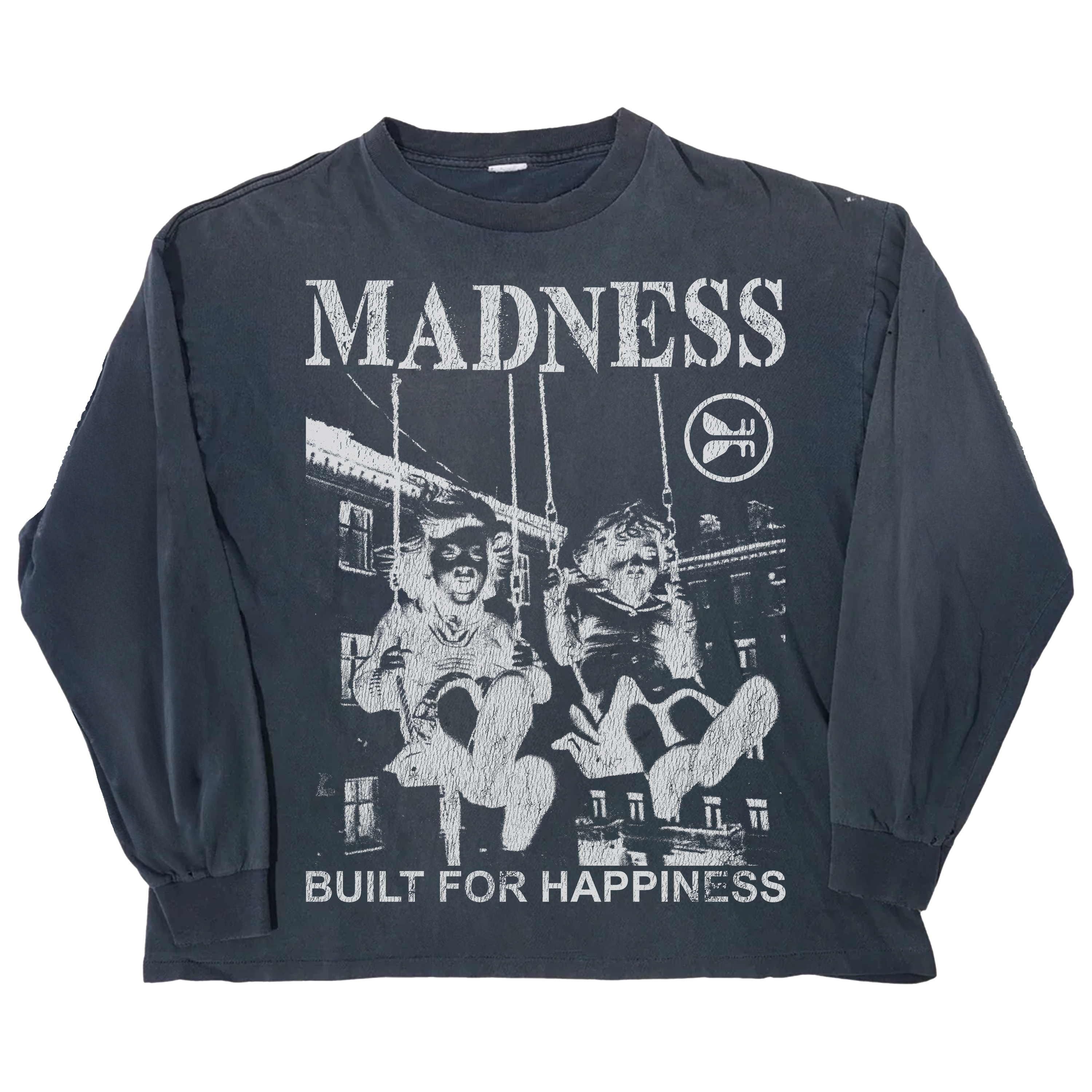 Happiness L/S Tee - Blue