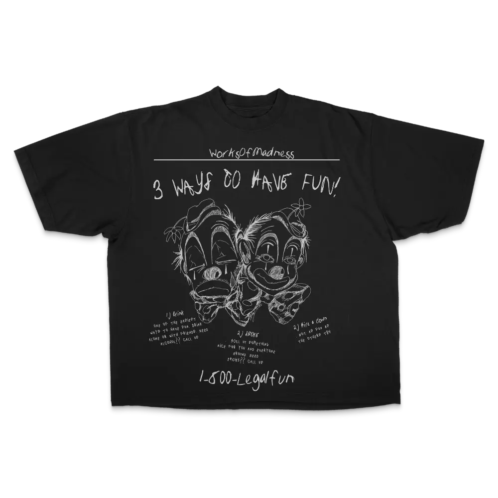 Jungle Drop Shoulder Tee WorksOfMadness