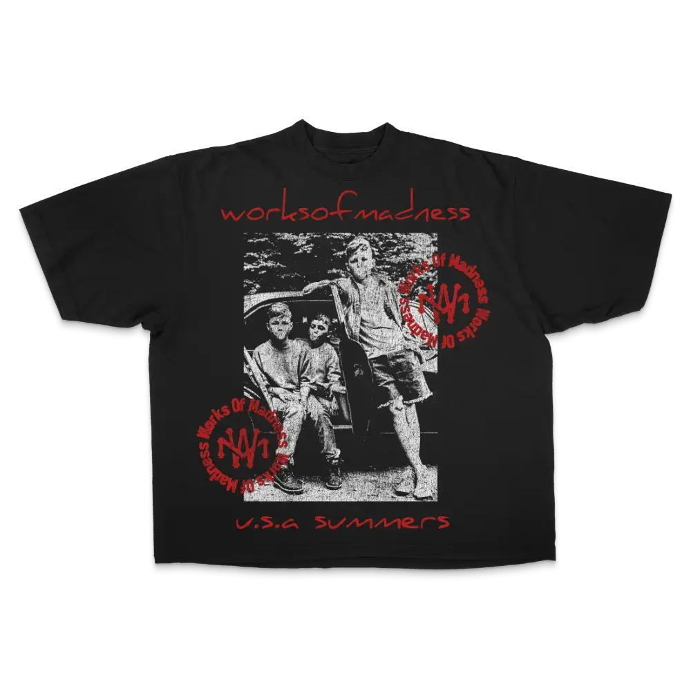 Mad Militia Drop Shoulder Tee WorksOfMadness