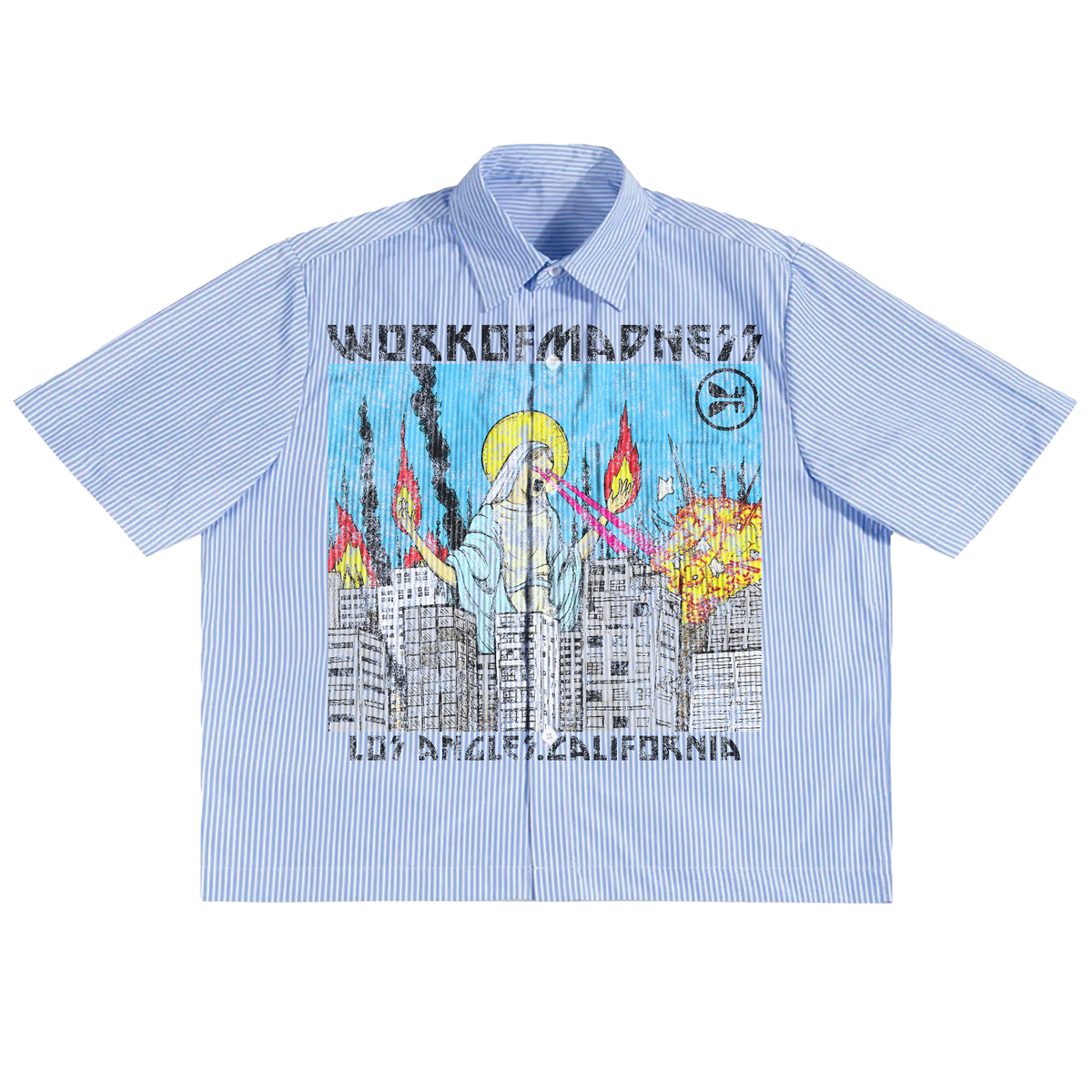 Lady of LA Boxy Button Up