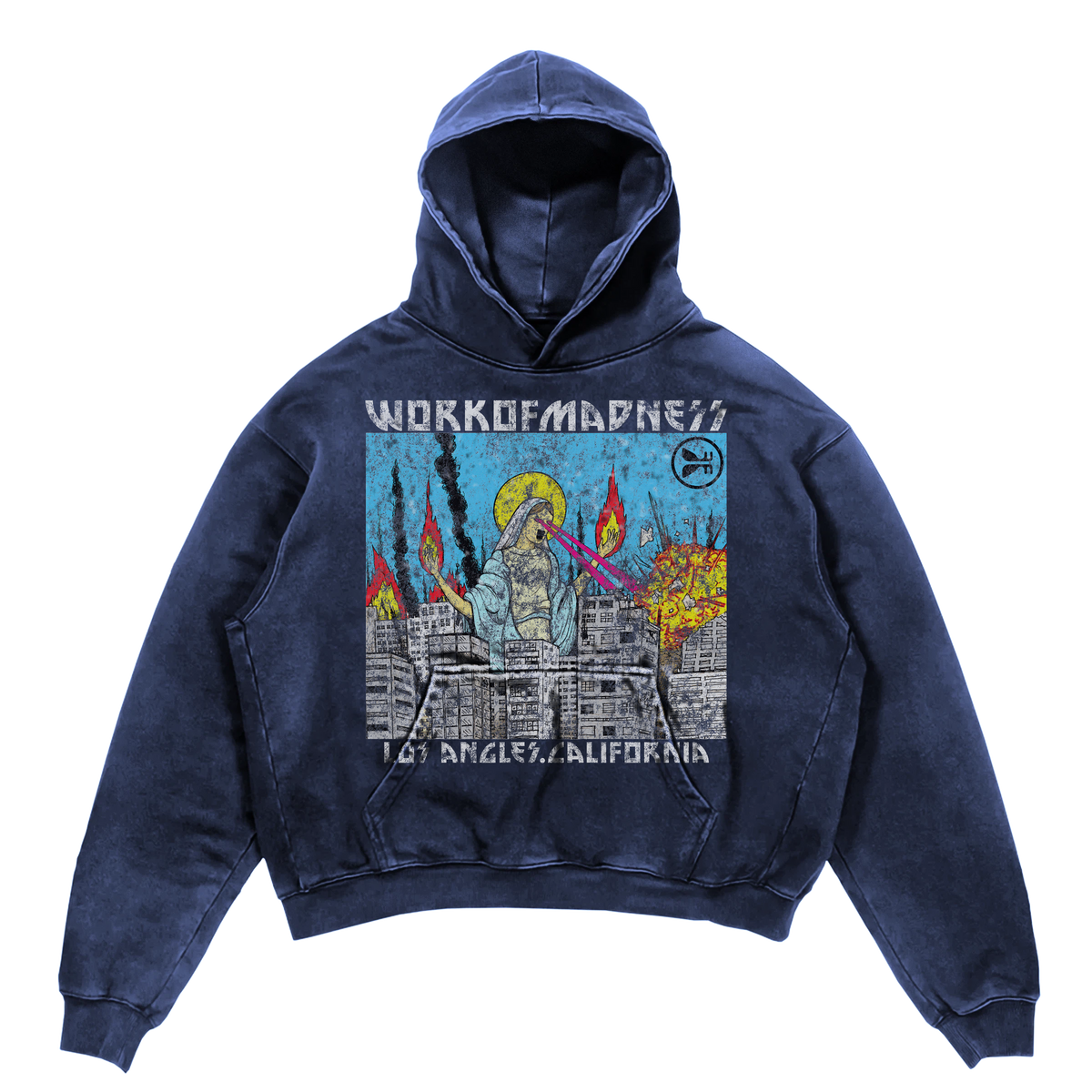 Lady of LA Hoodie - Blue