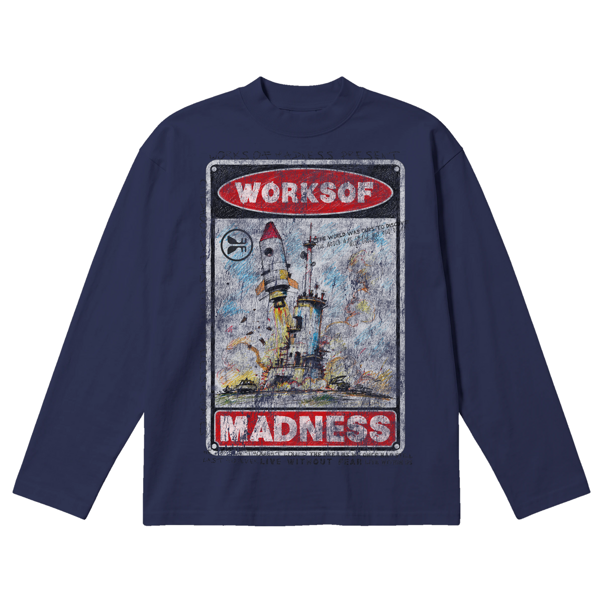 Liftoff Baggy L/S Tee - Blue