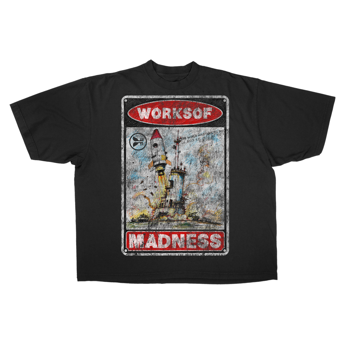 Liftoff Drop Tee - Black