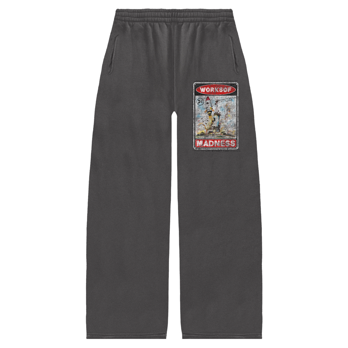 Liftoff Baggy Sweatpants - Grey