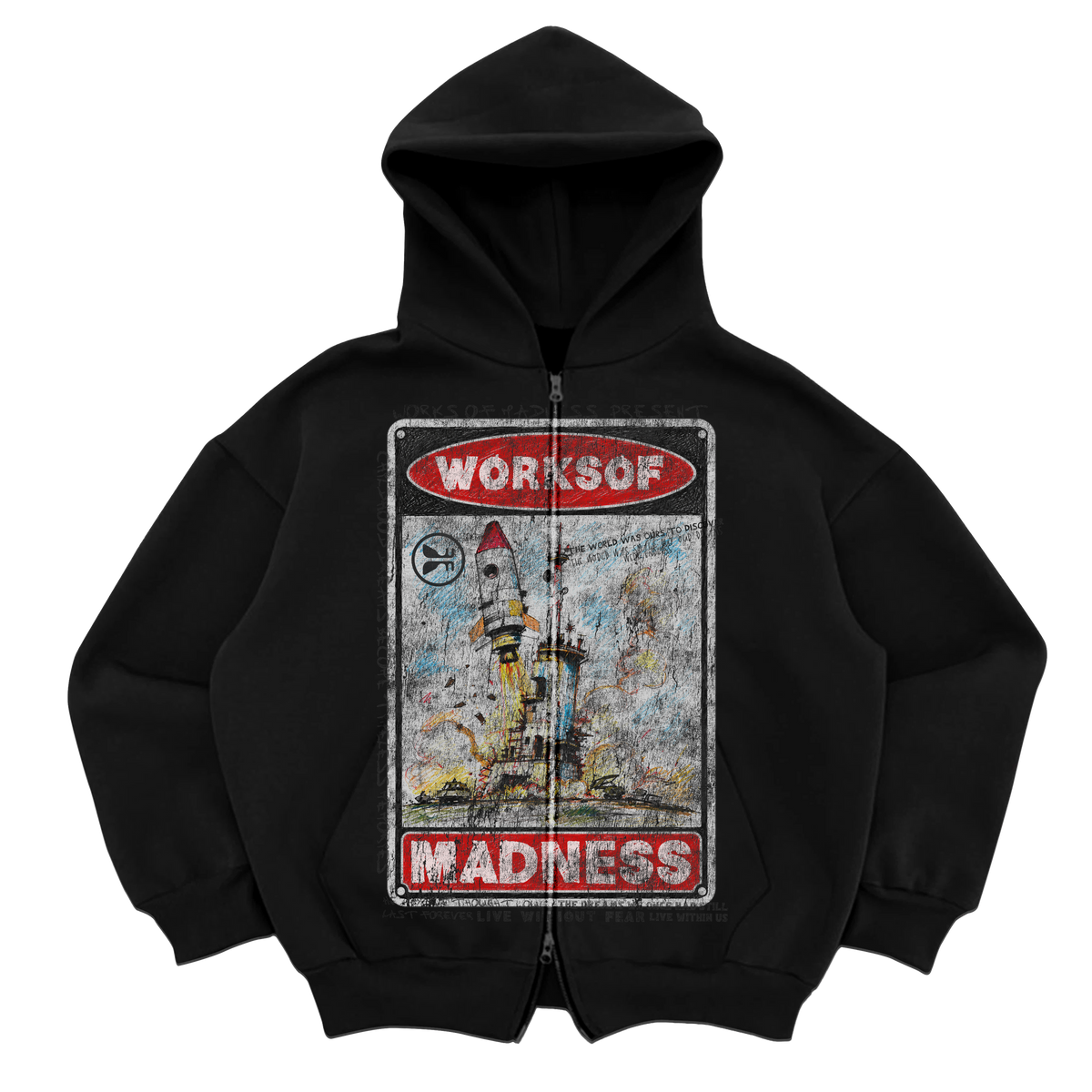 Liftoff Zip Up - Black