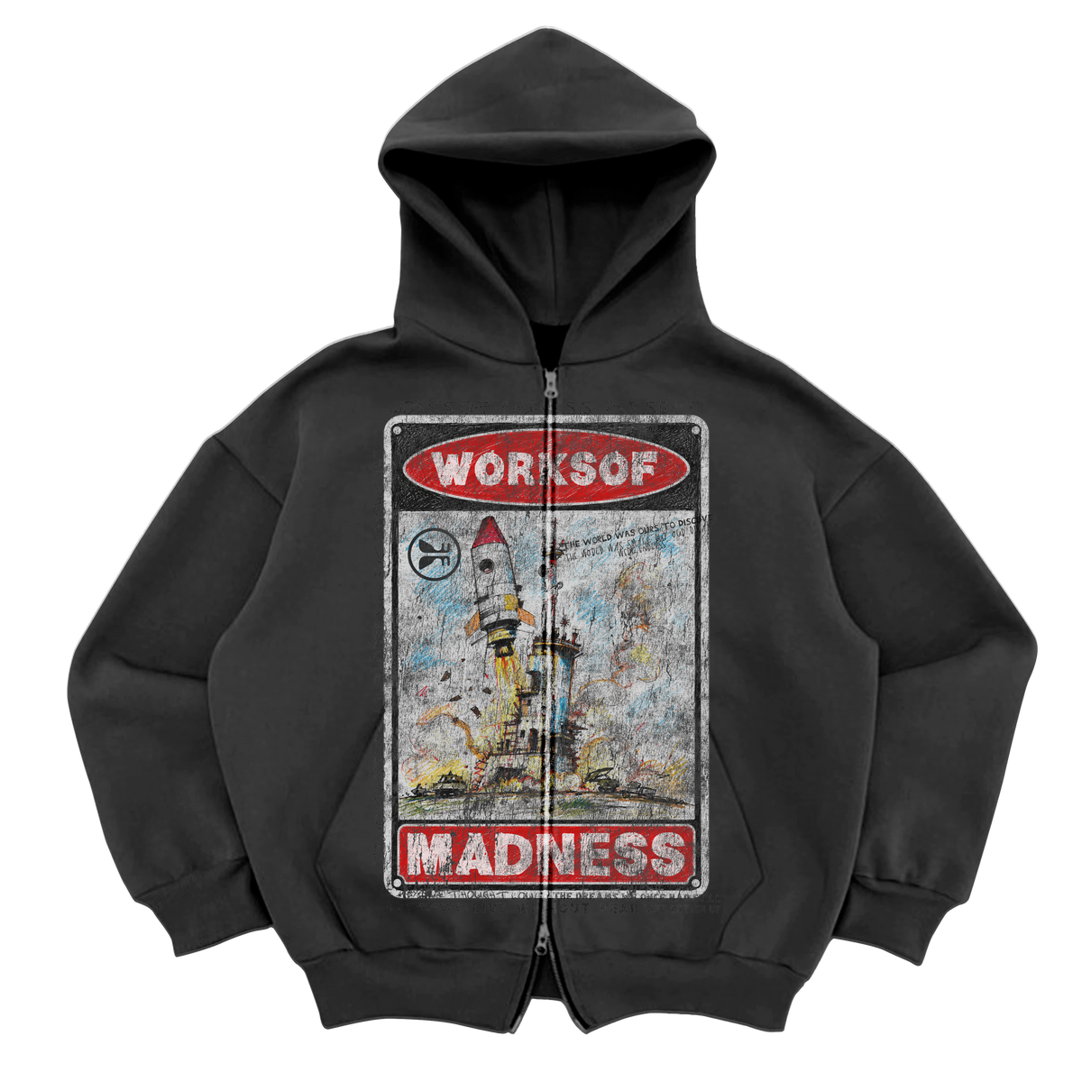 Liftoff Zip Up - Grey