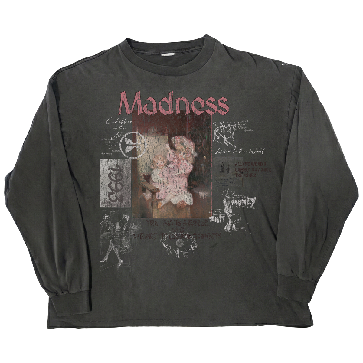 Ashes L/S Tee - Black