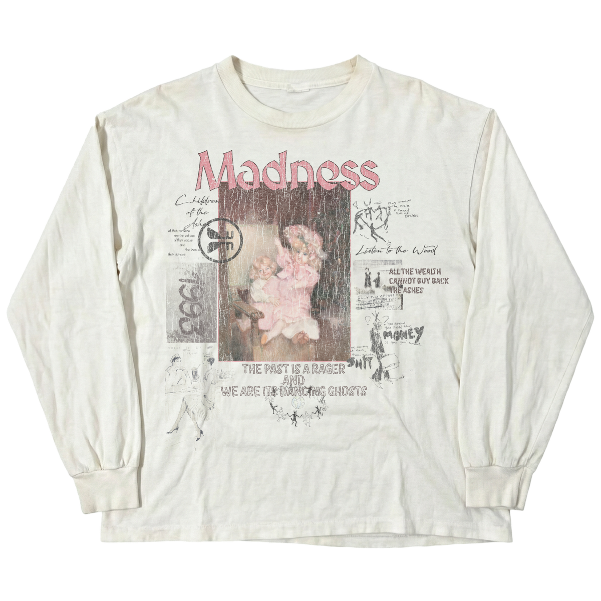 Ashes L/S Tee - White