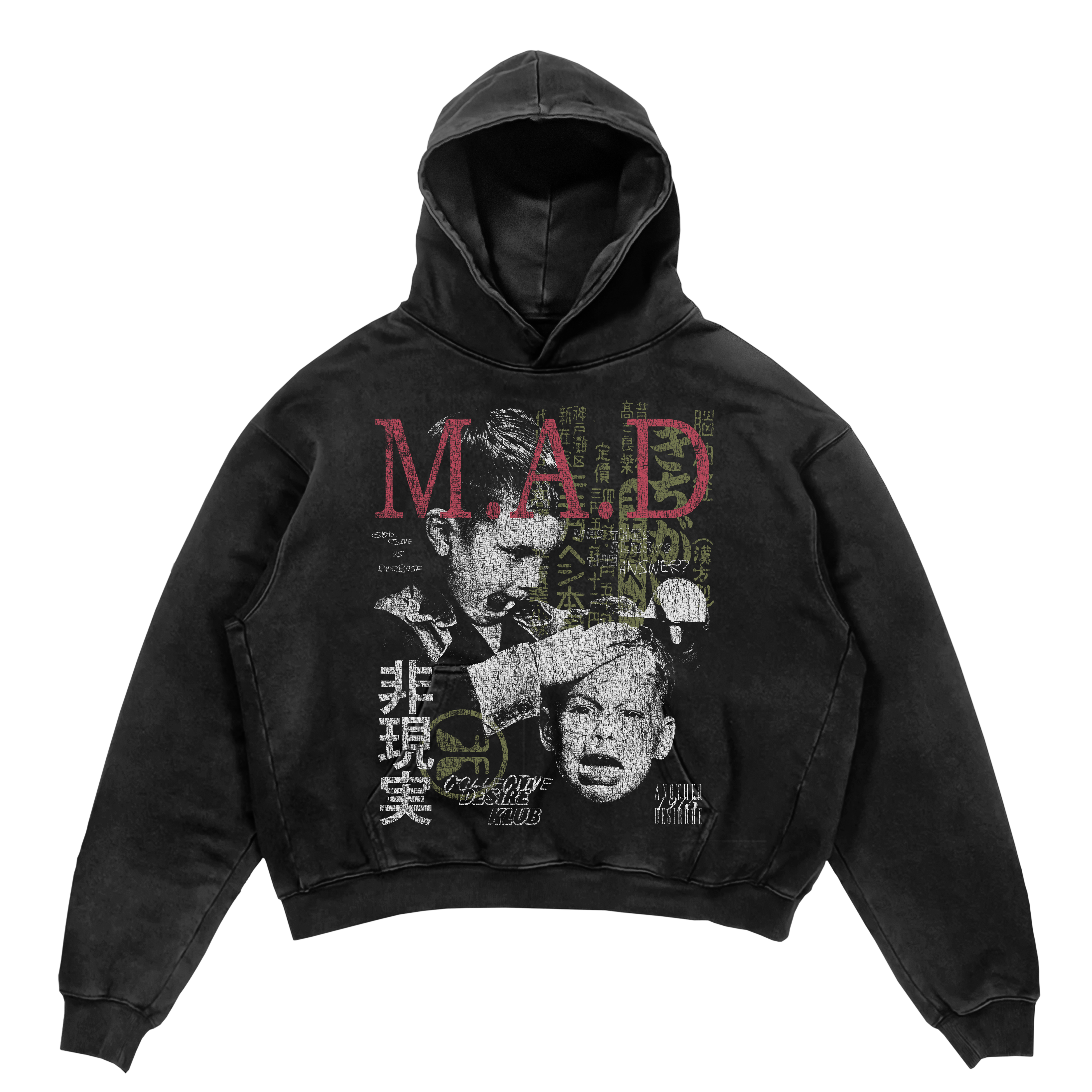 Mutually Assured Hoodie - Black