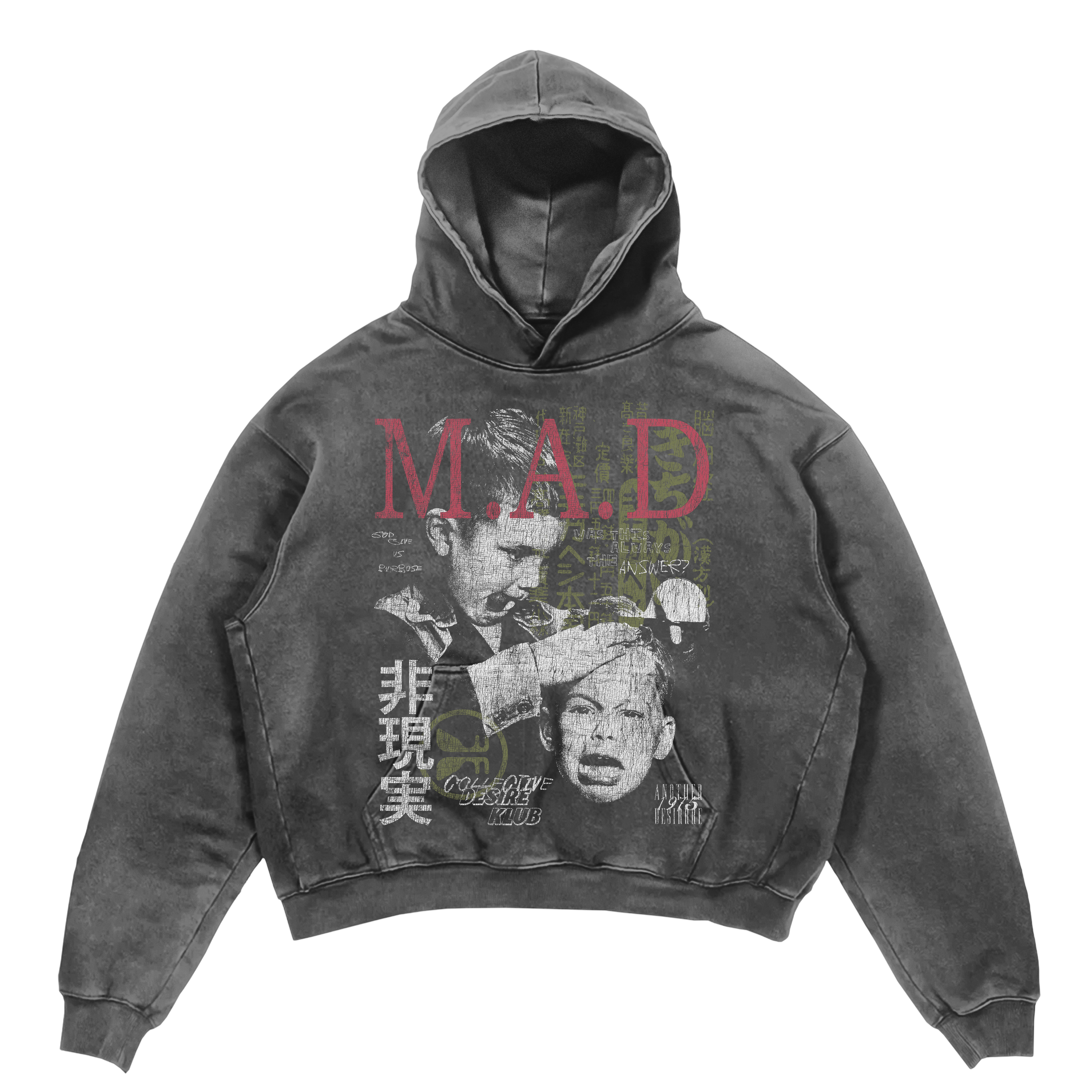Mutually Assured Hoodie - Grey