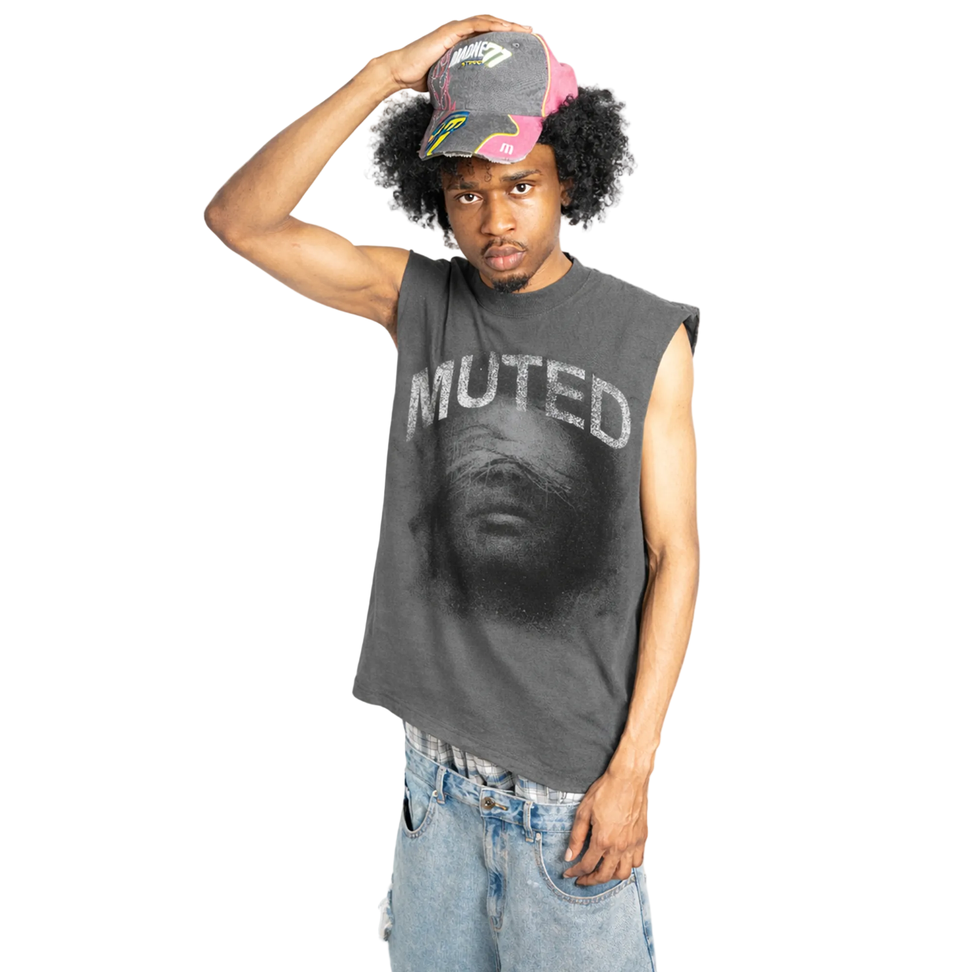 Muted Sleeveless Tee