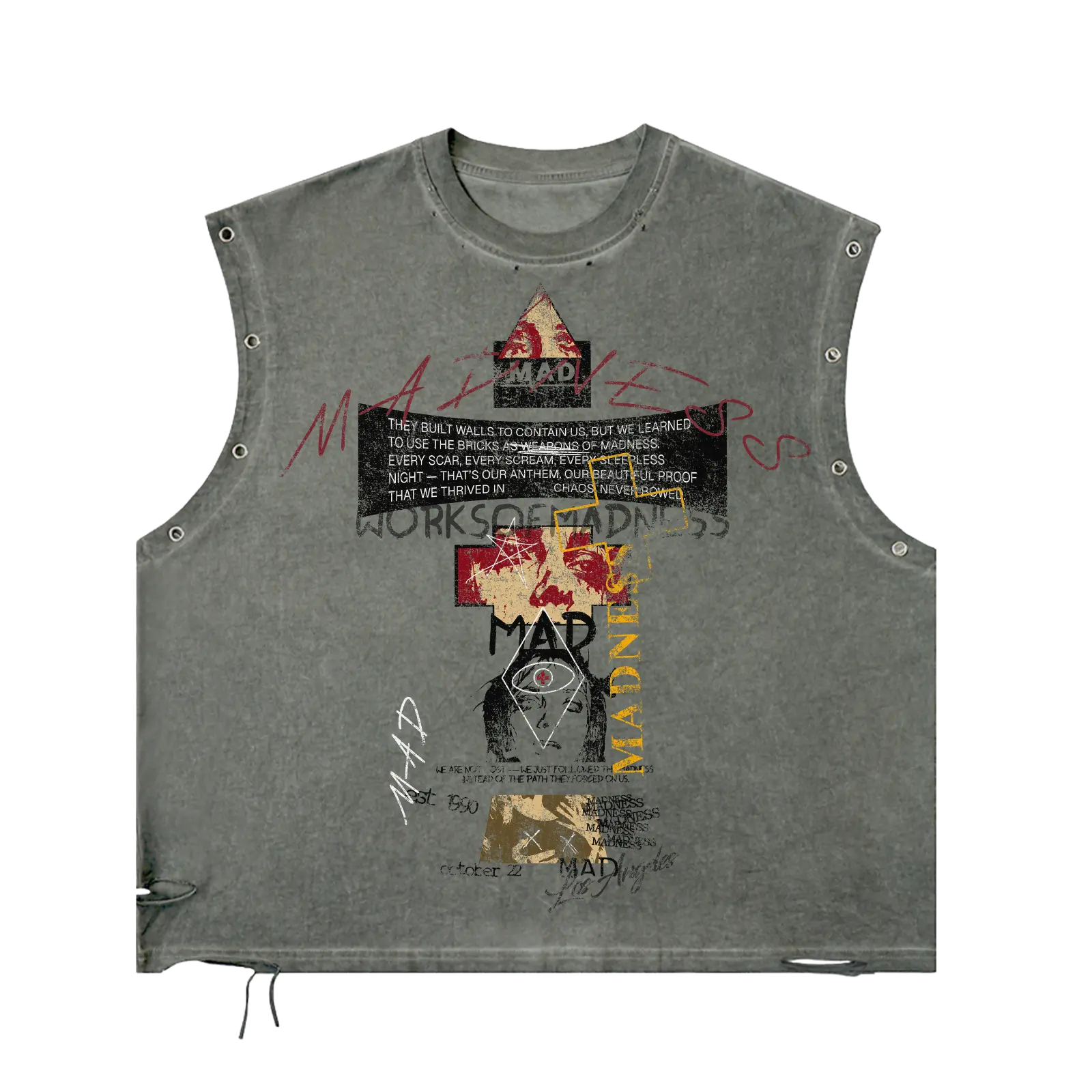 Mad Anthem Utility Cut Tee WorksOfMadness